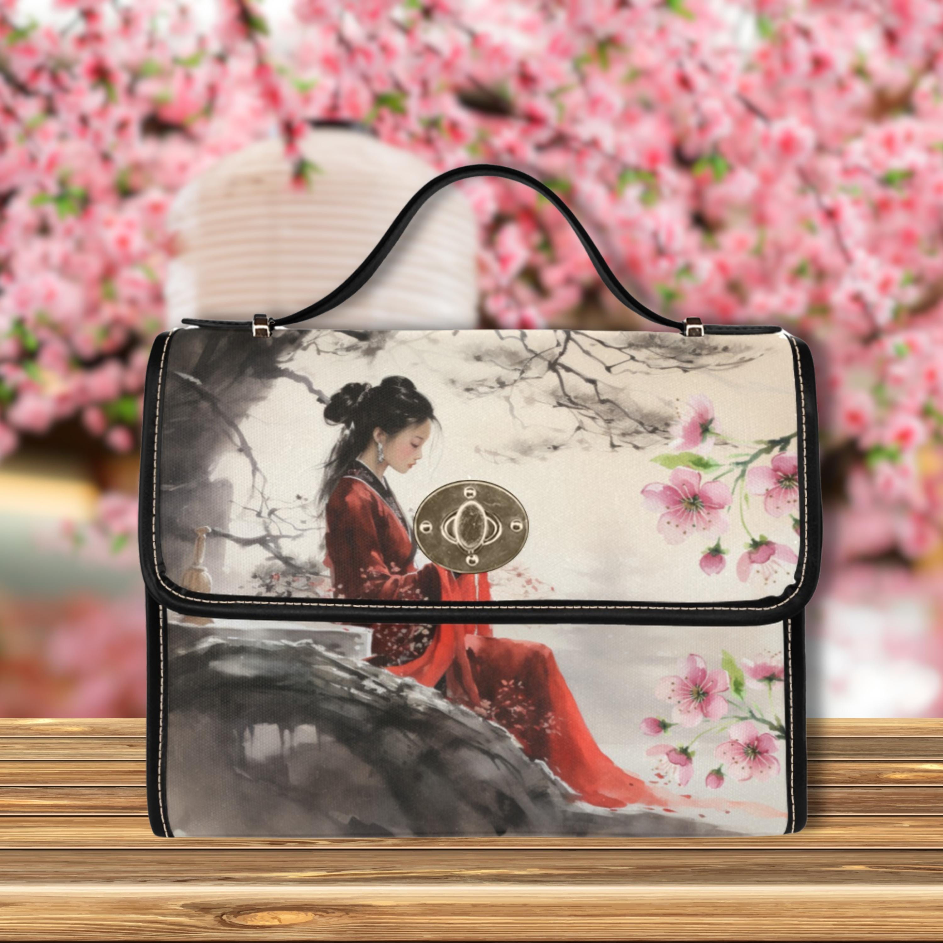 Chinese Lady Satchel Bag