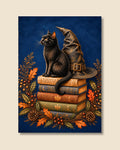 Witches Cat Art Print