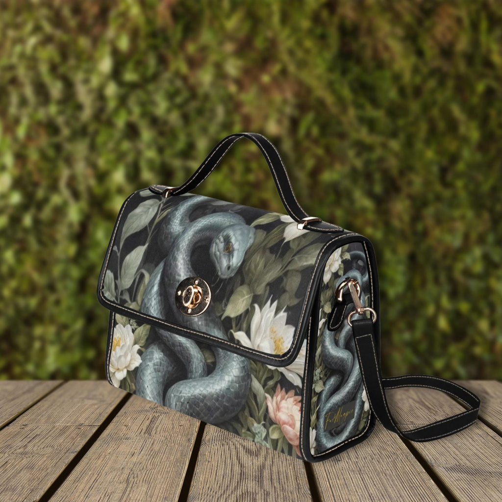 Snake Satchel Bag