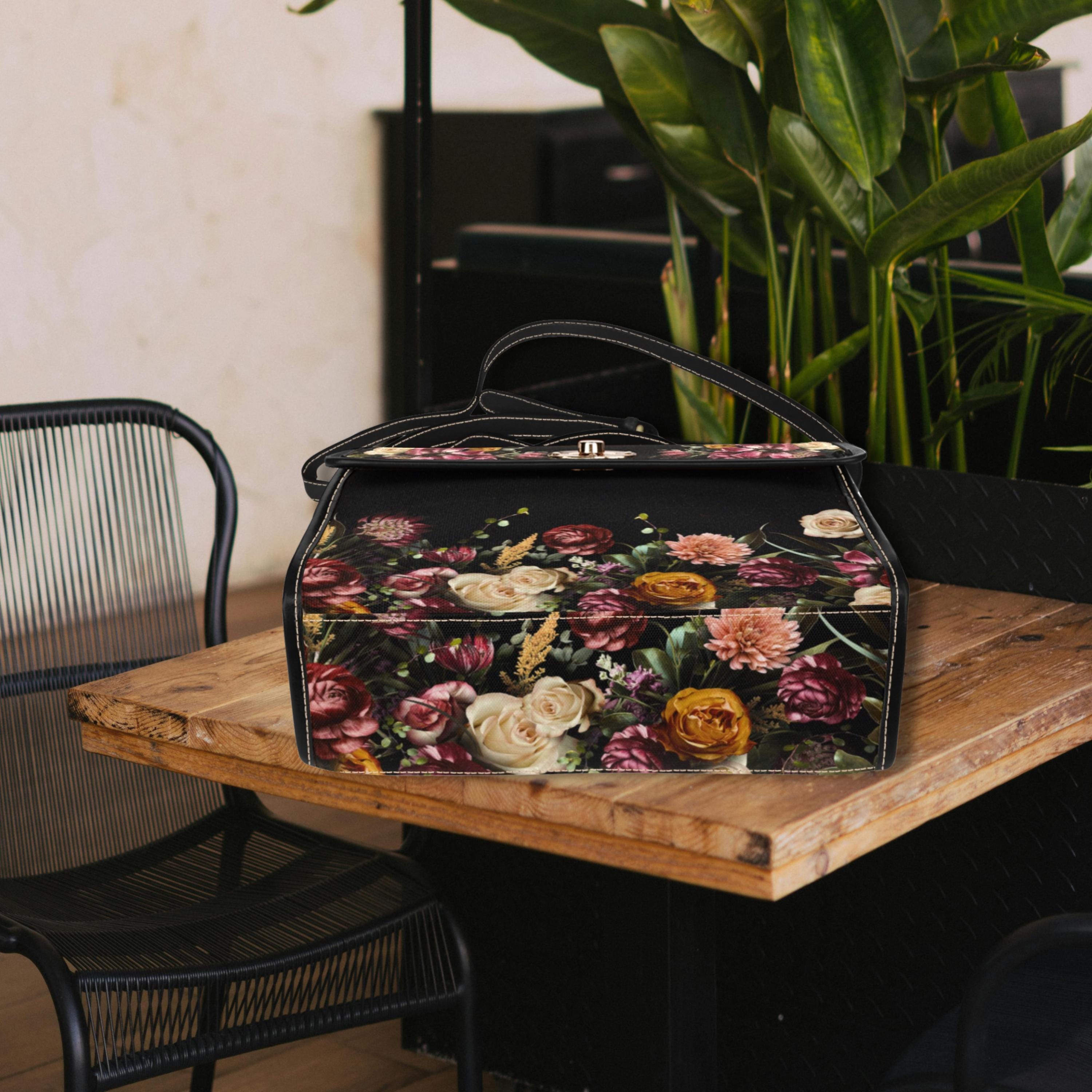 Baroque Keys Satchel Bag