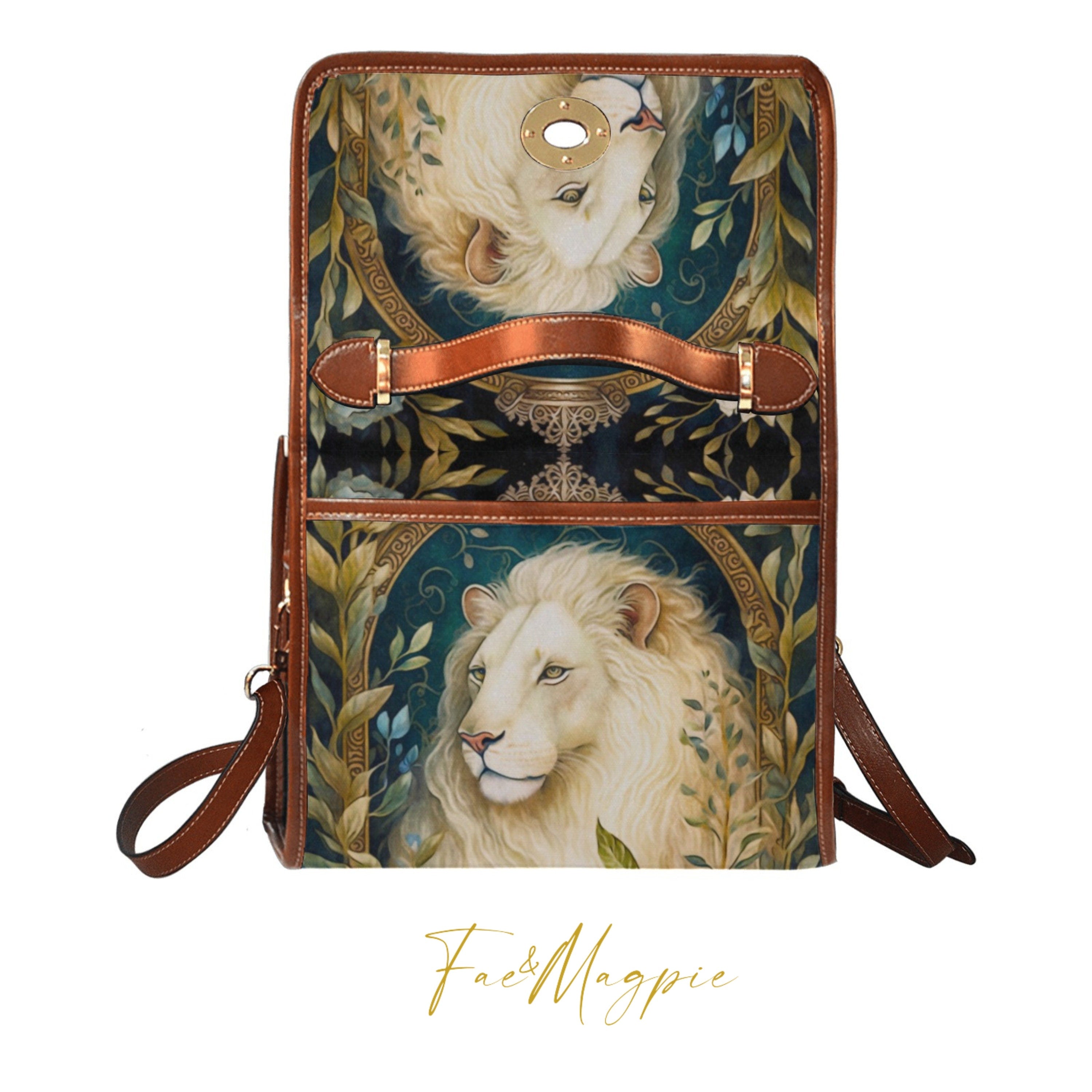 Lion Satchel Bag