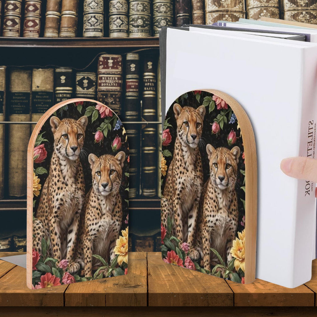 Cheetah Bookends