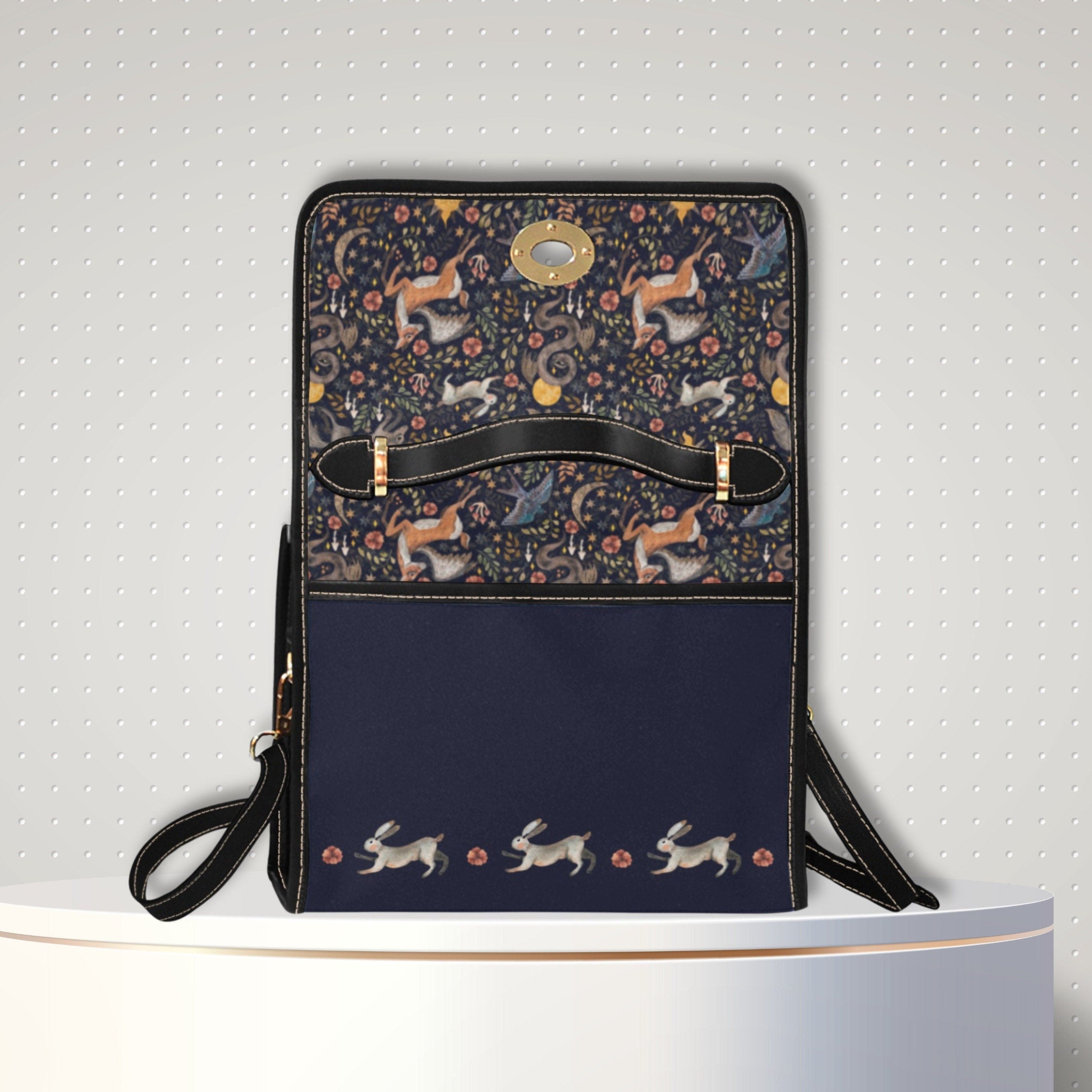 Forest Animals Satchel Bag