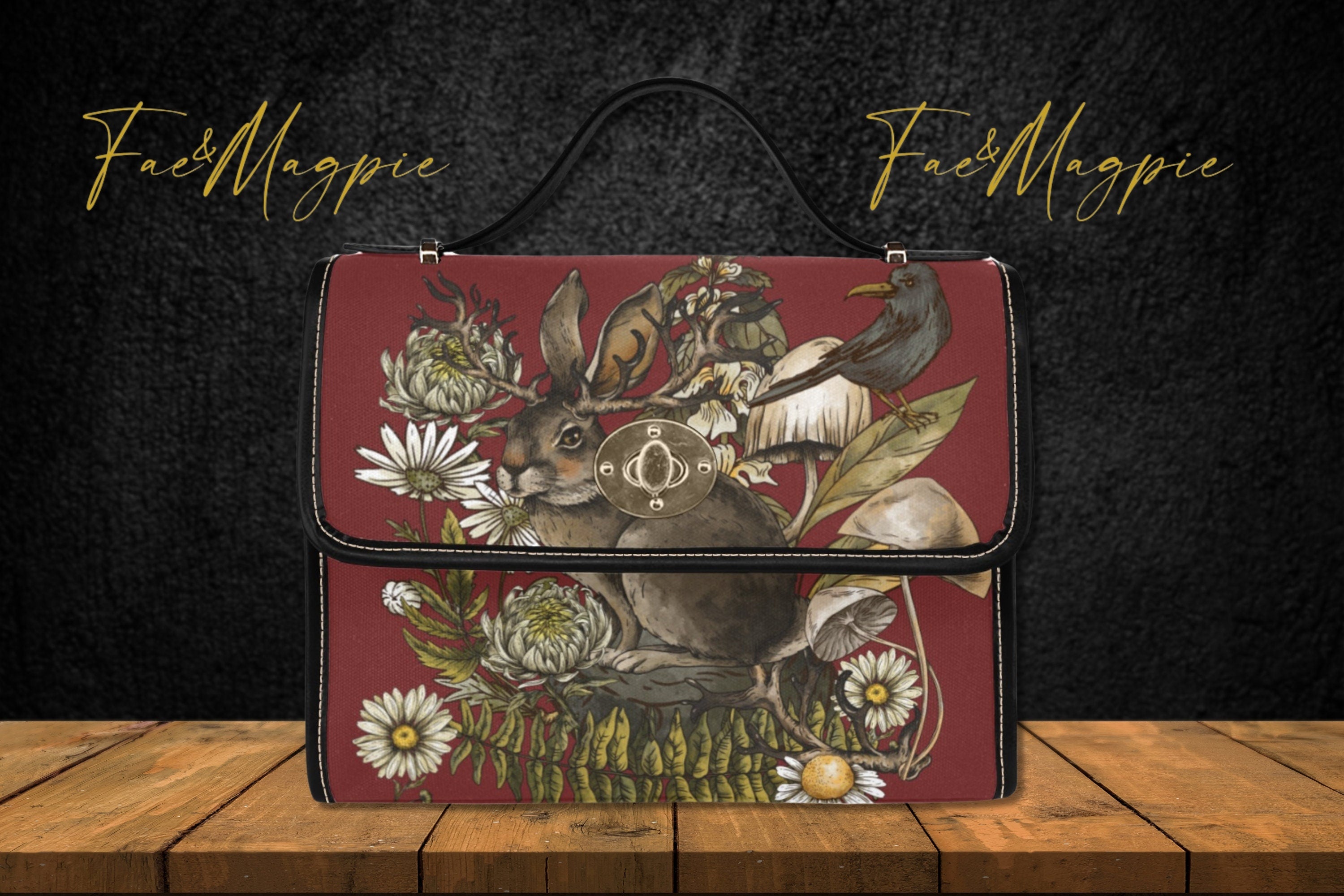 Forest Hare Satchel Bag