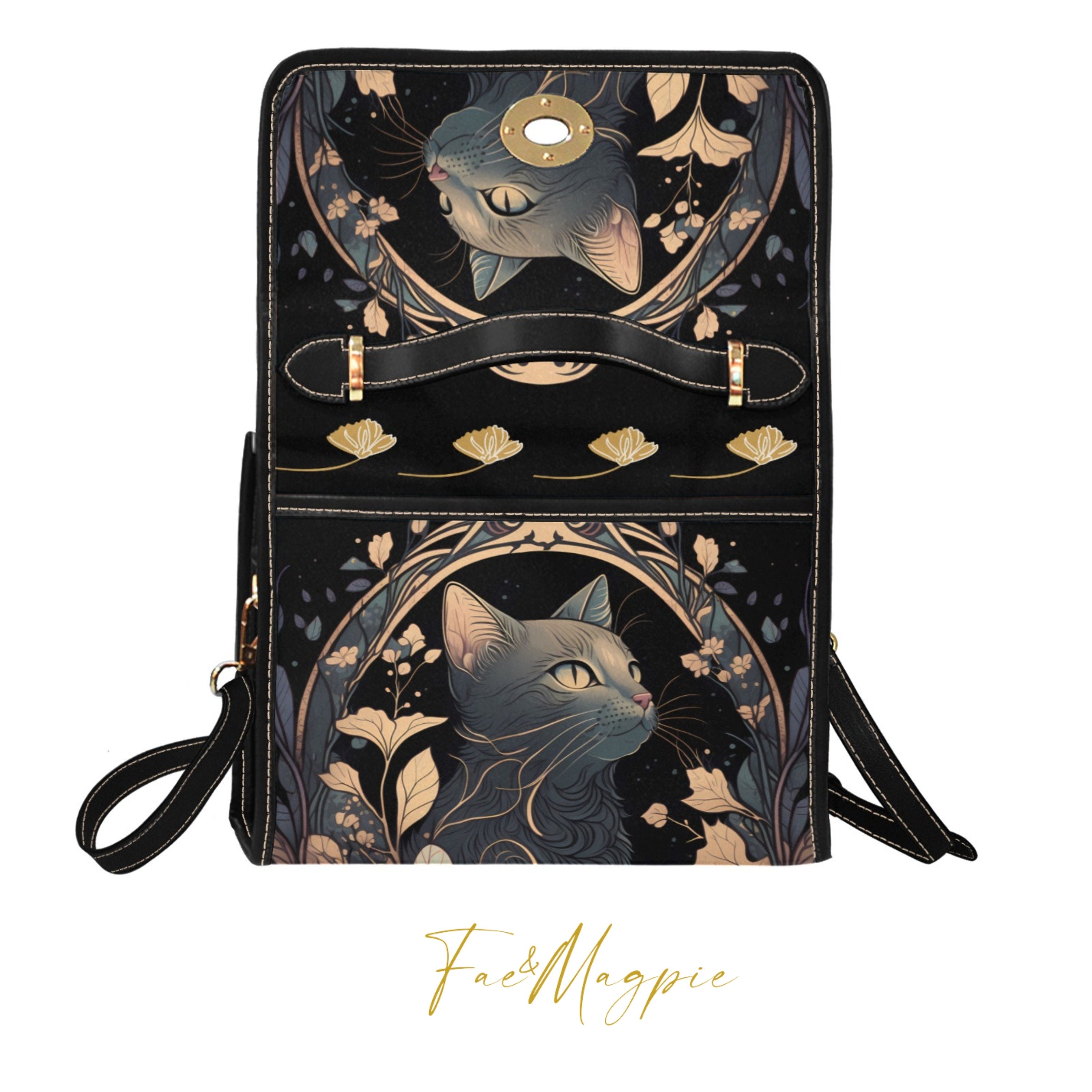 Mystic Cat Satchel Bag