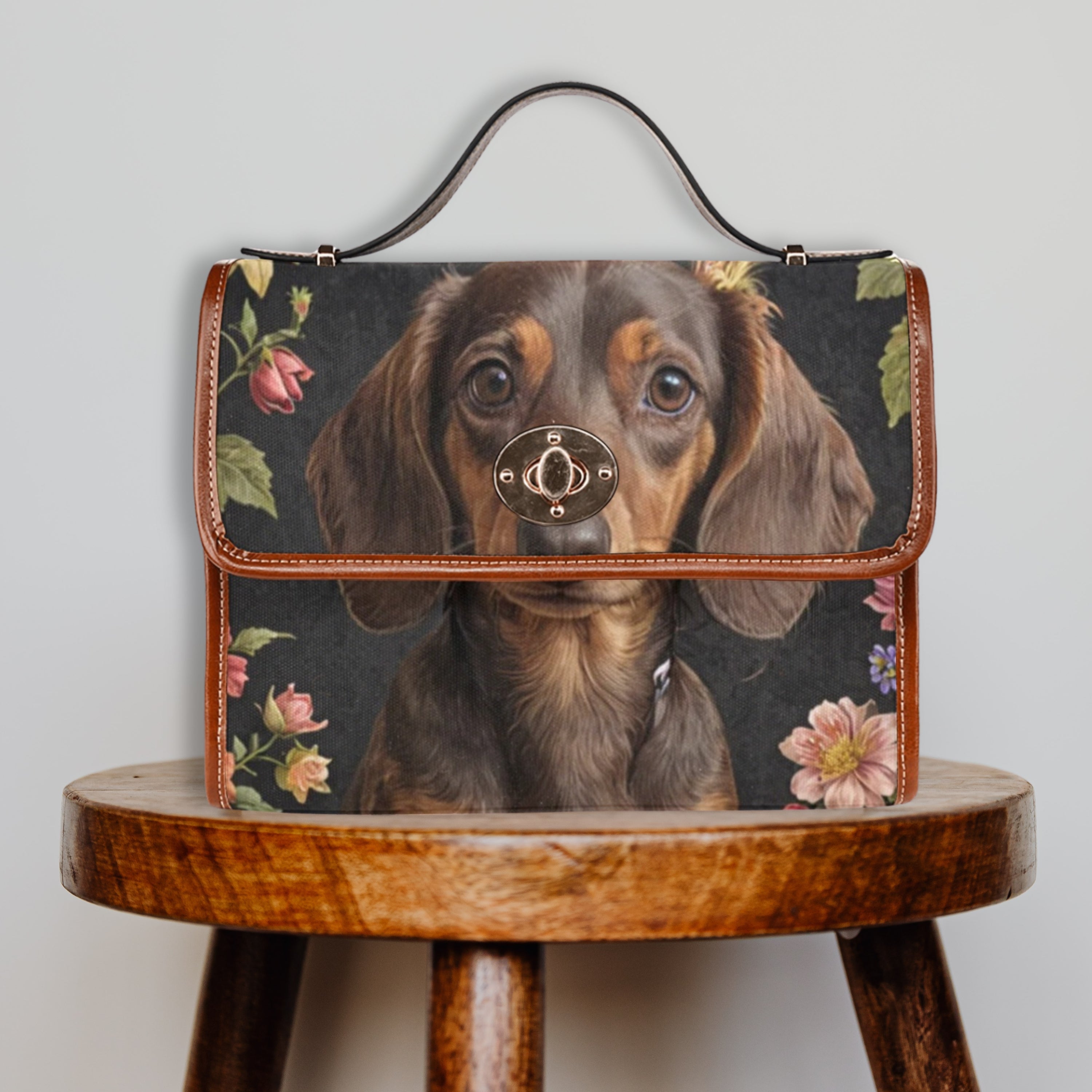 Dachshund Satchel Bag