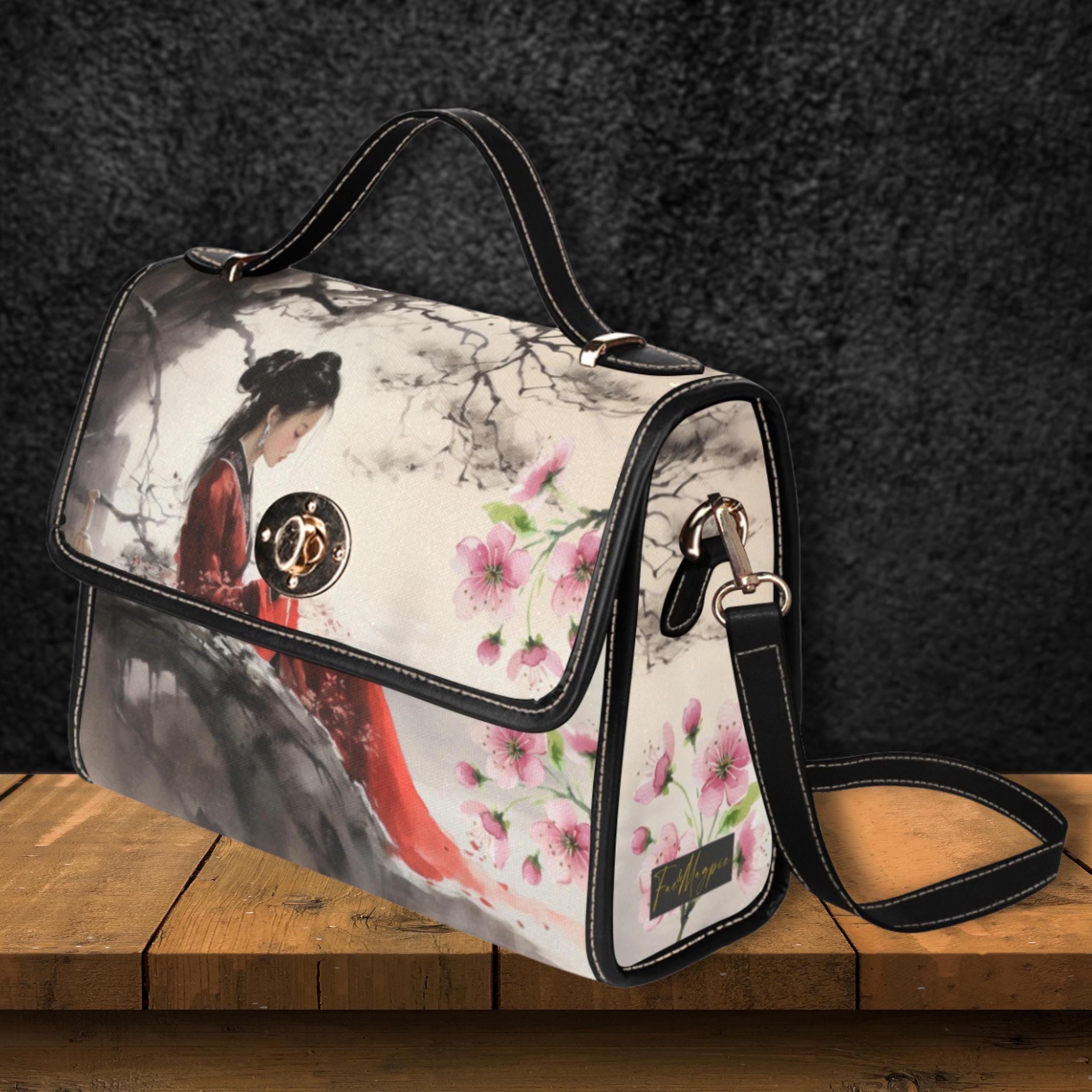 Chinese Lady Satchel Bag