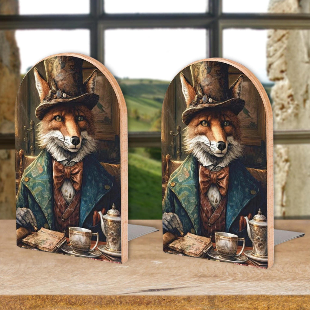 Gentleman Fox Bookends