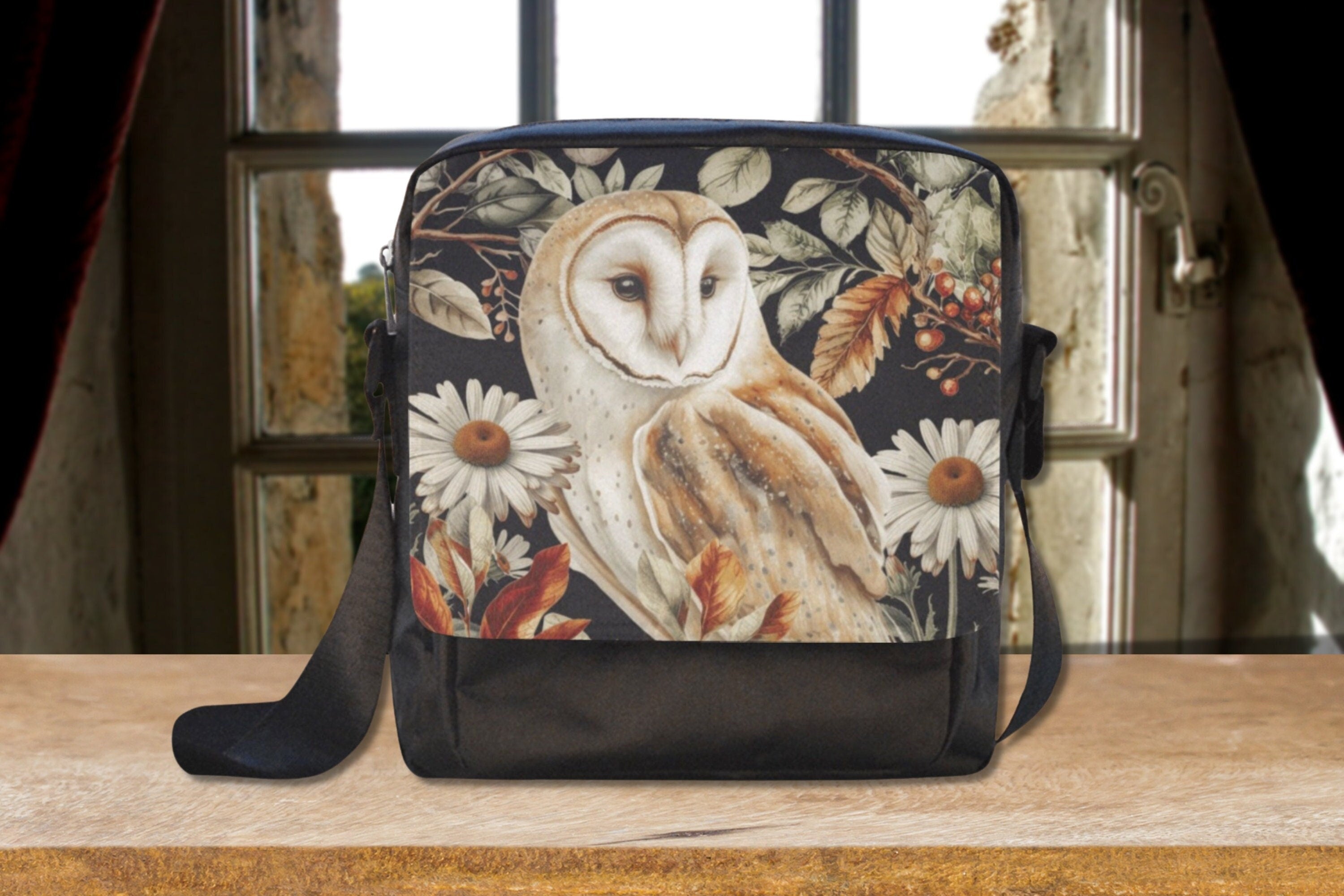 Barn Owl Flap Bag