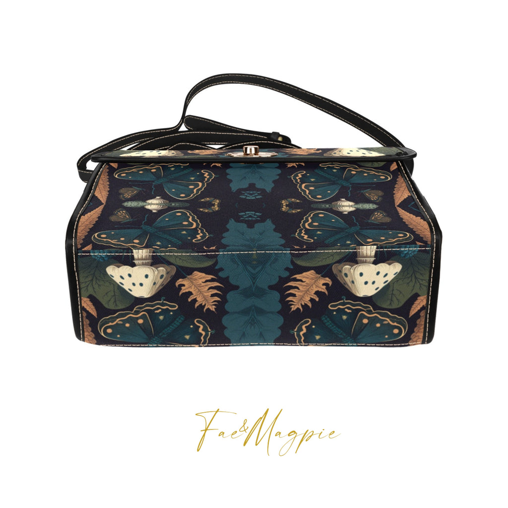 Mystical Moth Satchel Bag