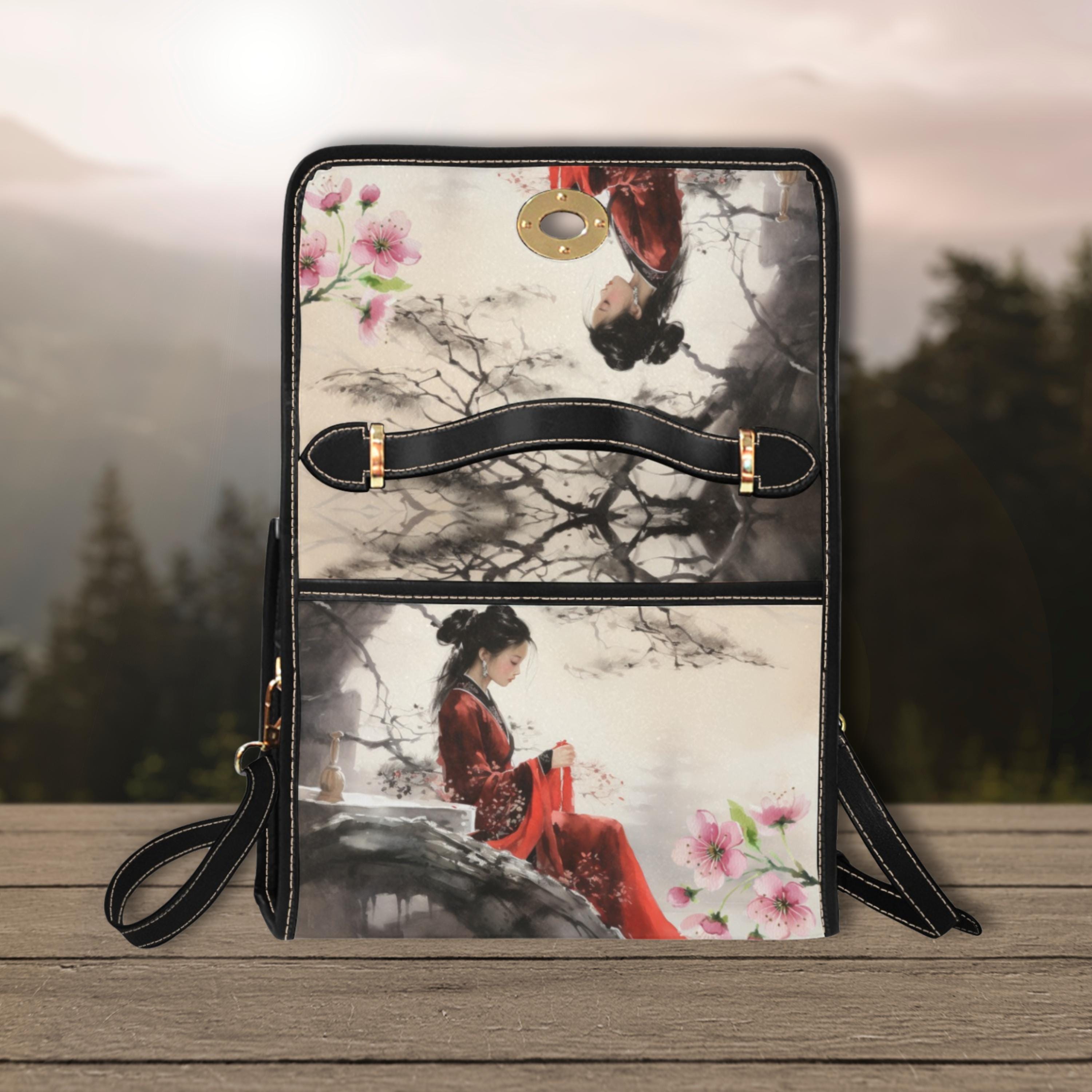 Chinese Lady Satchel Bag
