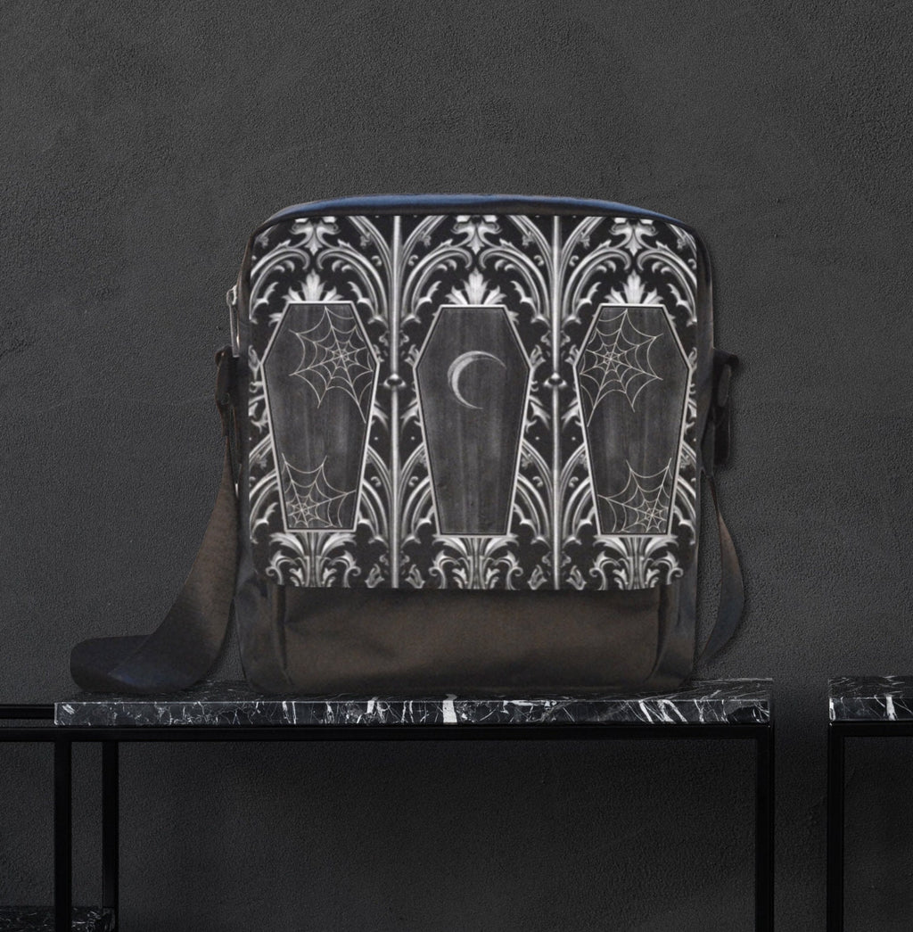 Gothic Coffins Flap Bag