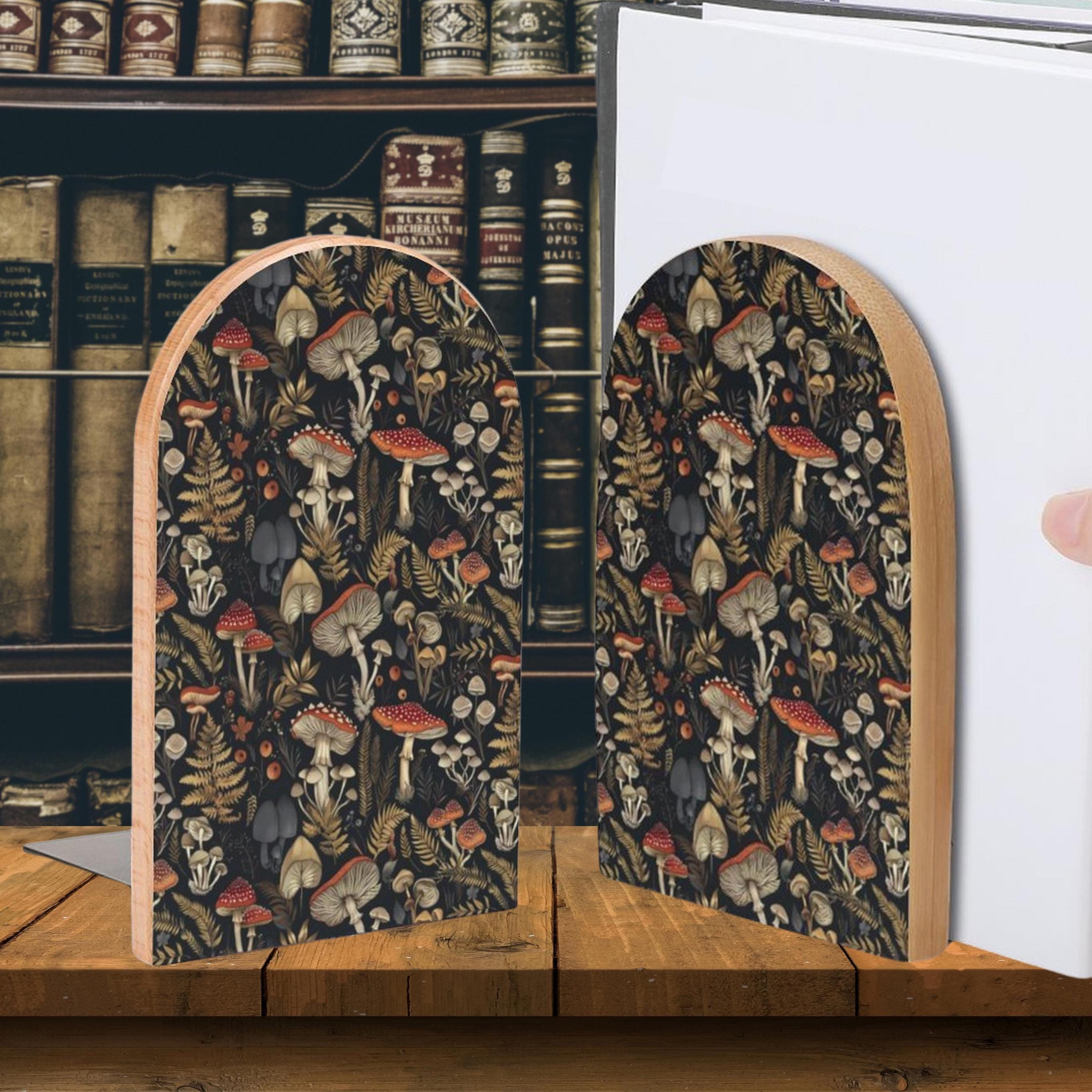 Mushroom Bookends