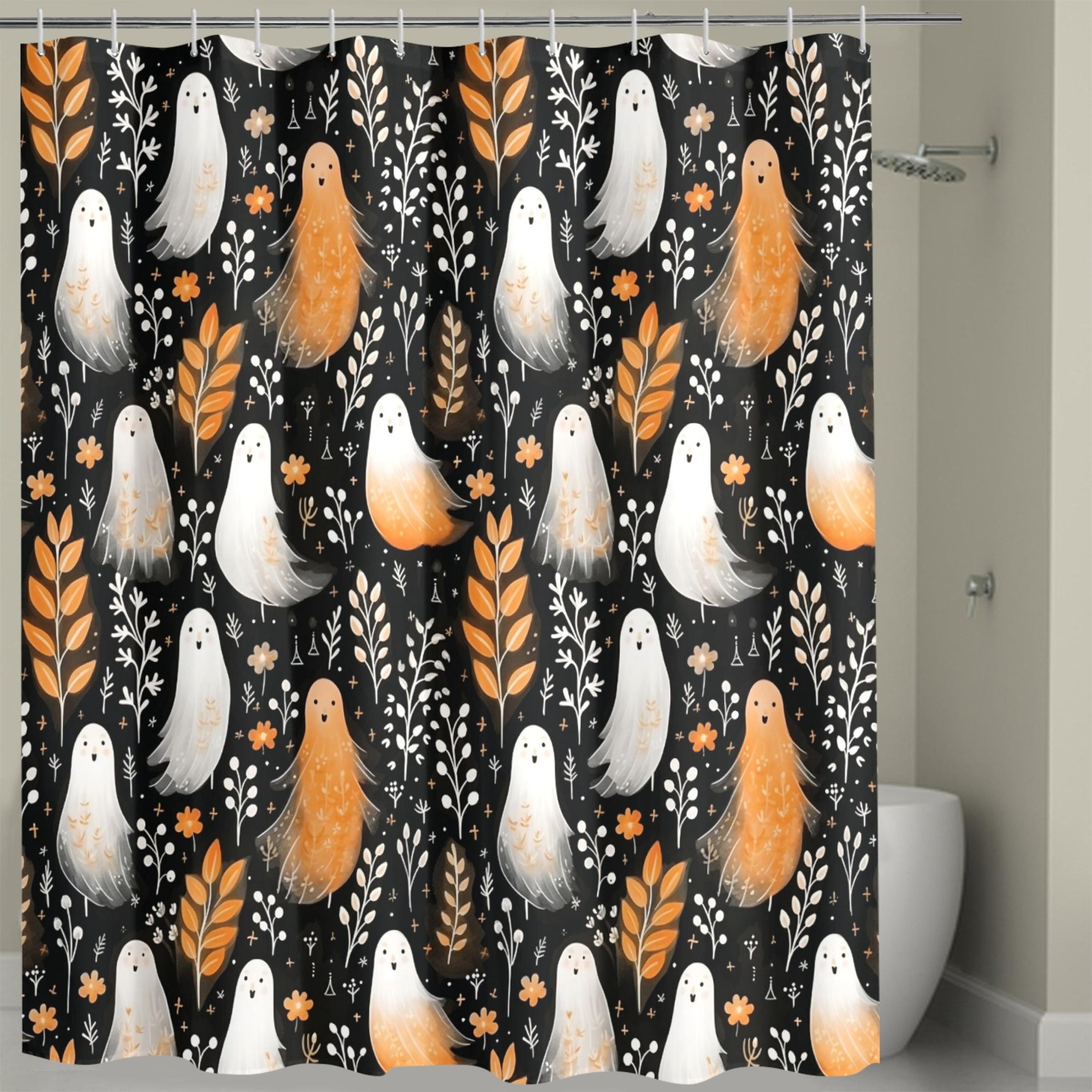 Ghost Shower Curtain