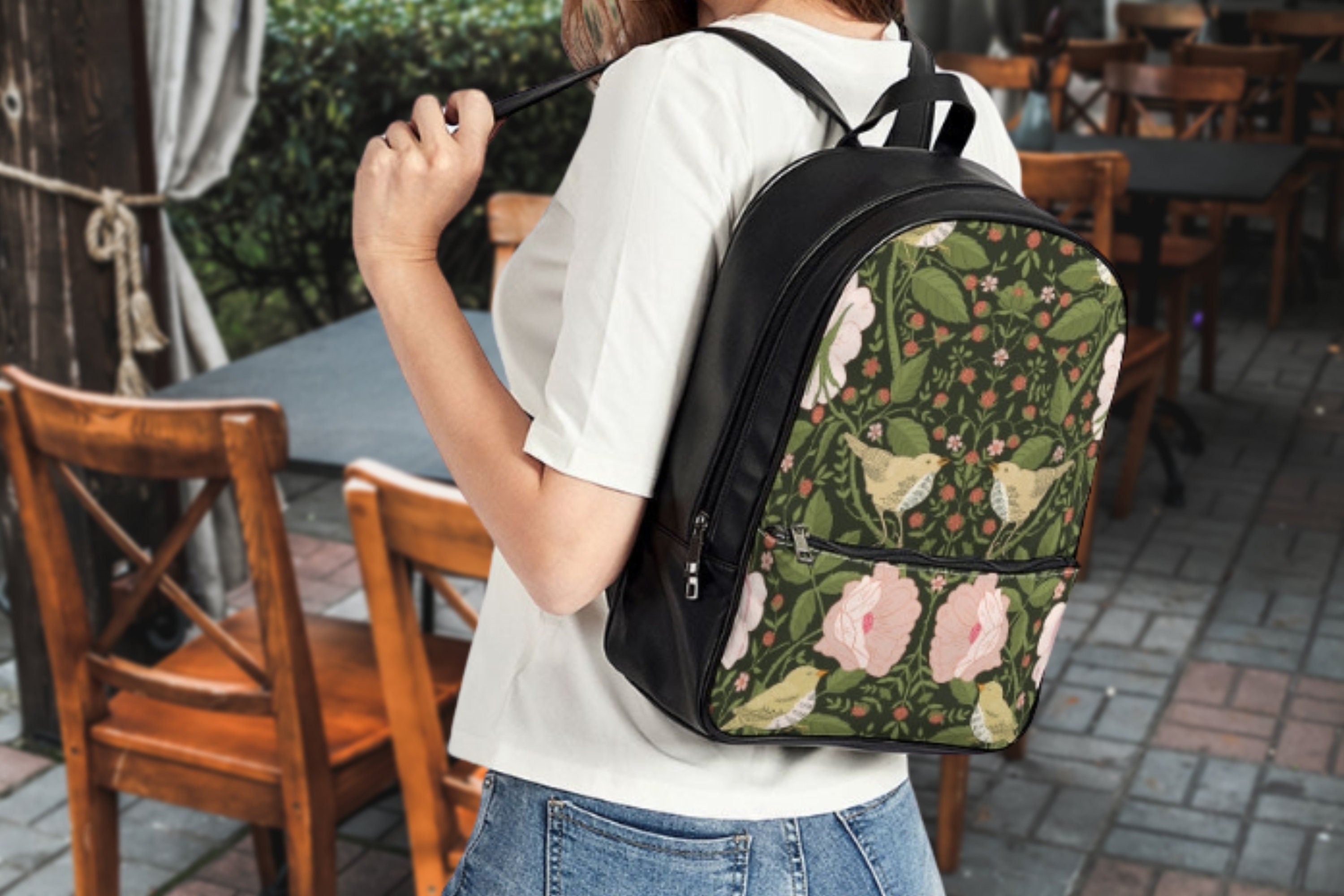 Birds & Flowers Backpack