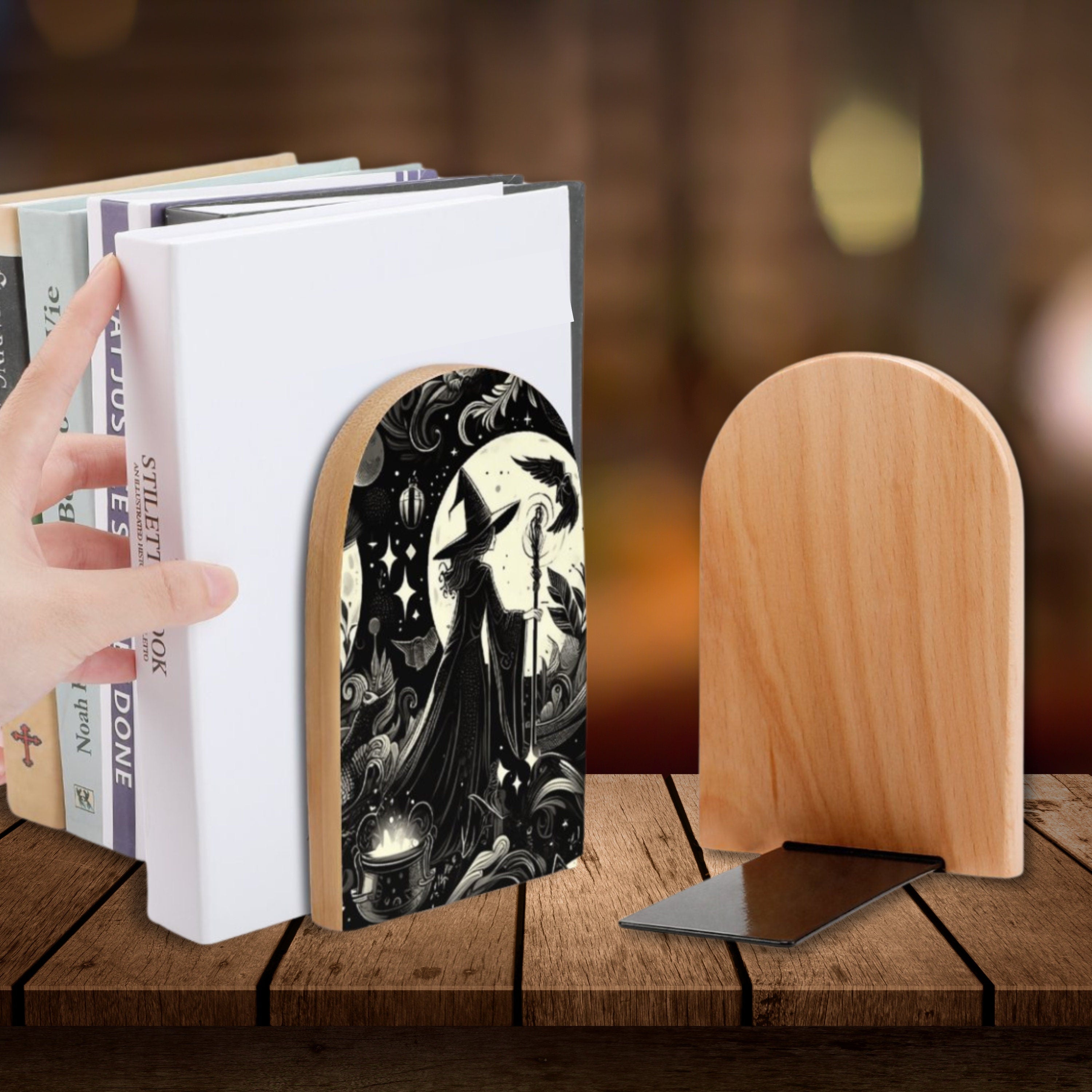Witches Bookends