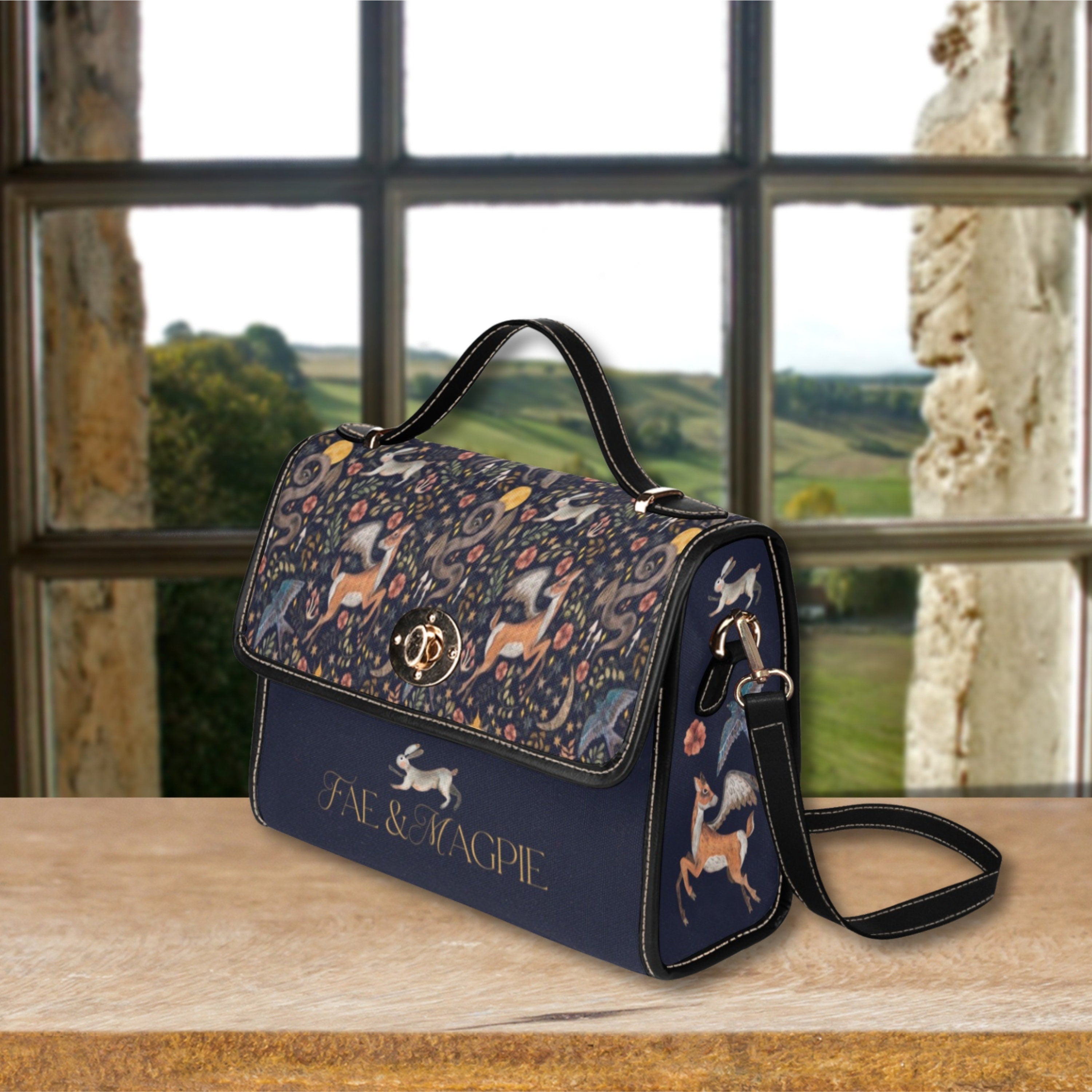 Forest Animals Satchel Bag