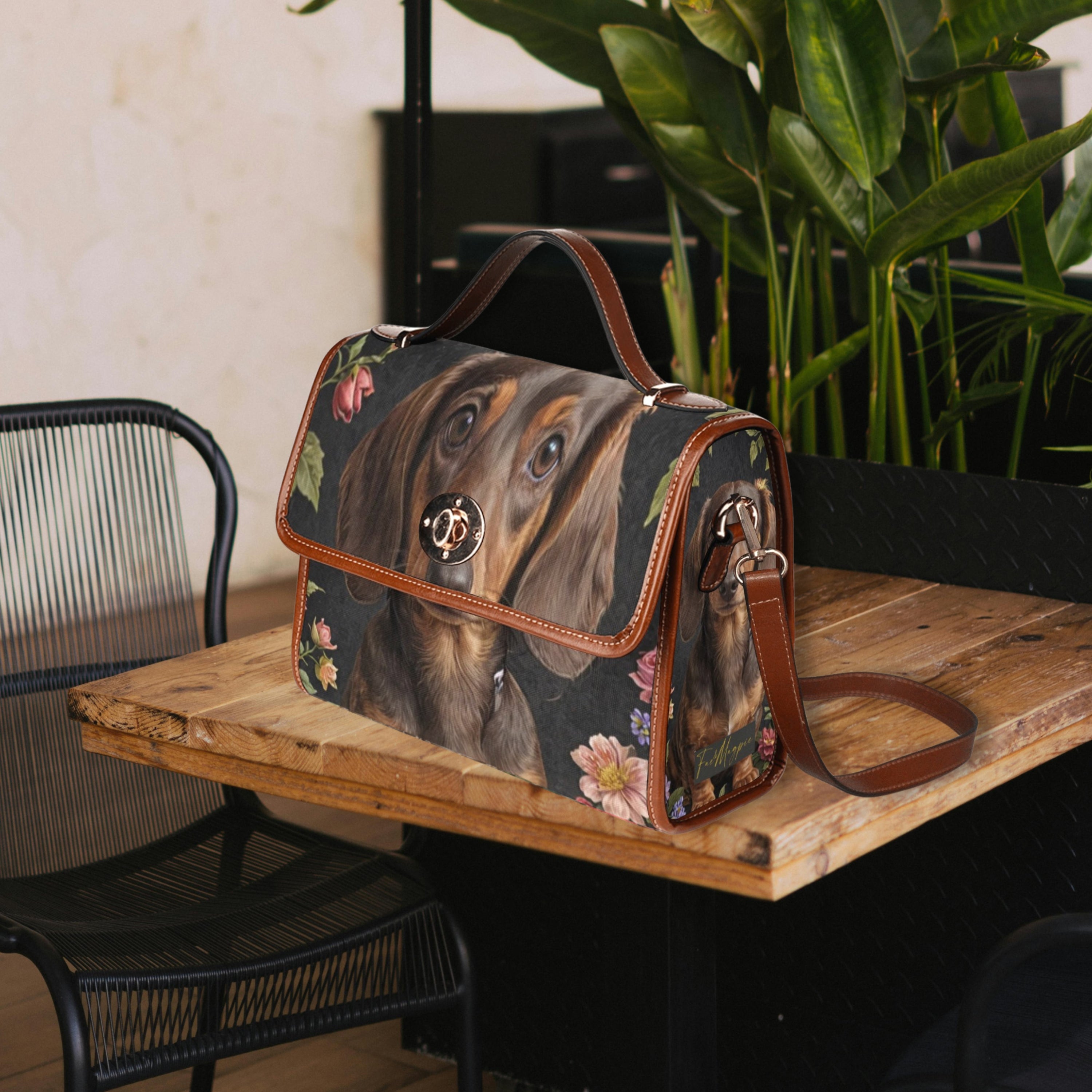 Dachshund Satchel Bag