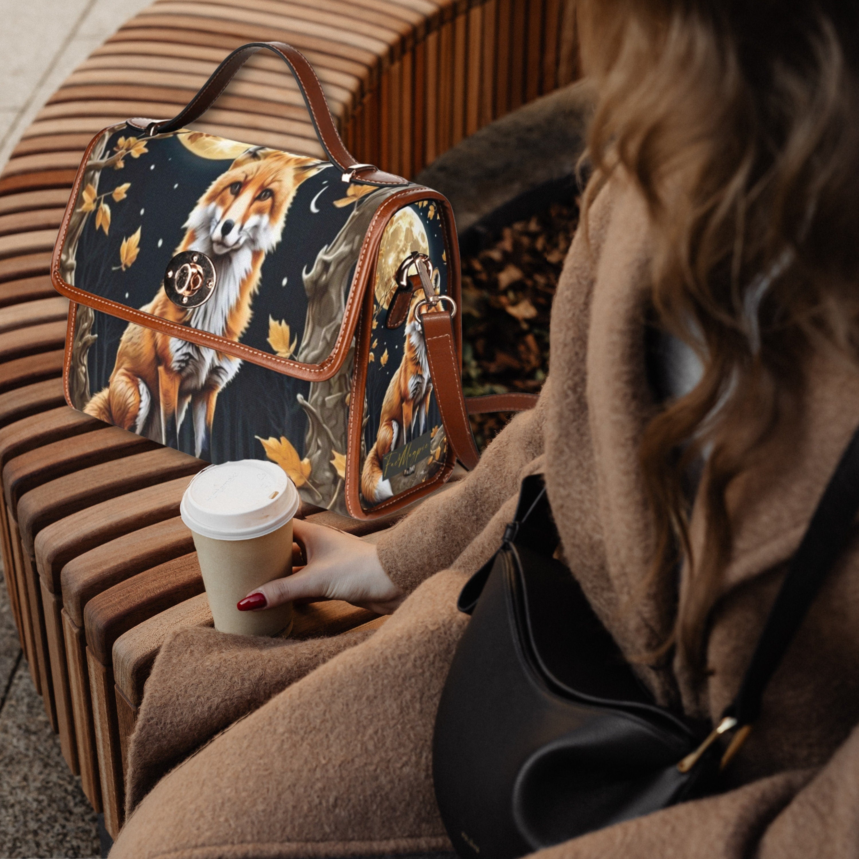 Baroque Fox Satchel Bag