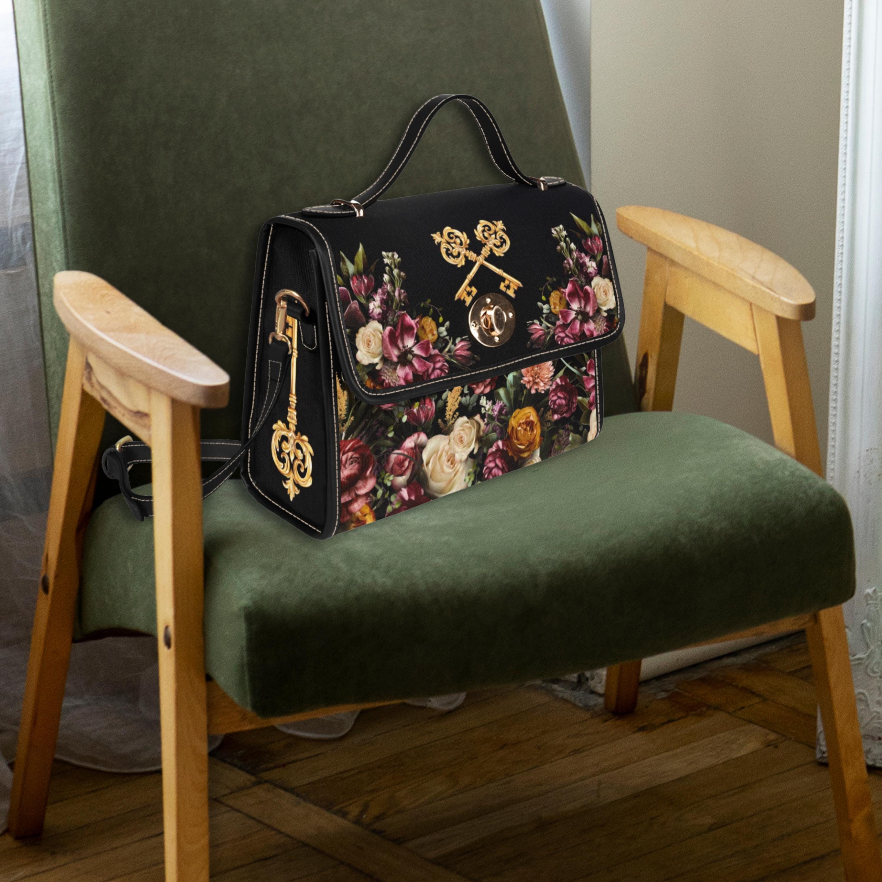 Baroque Keys Satchel Bag