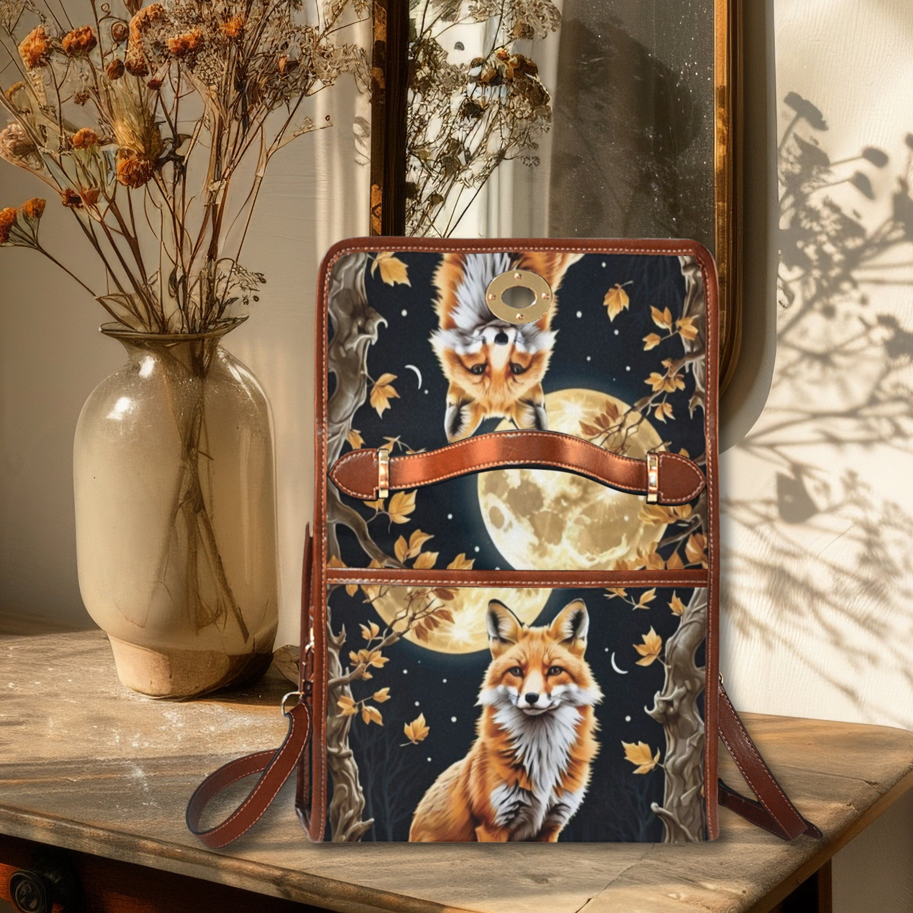 Baroque Fox Satchel Bag