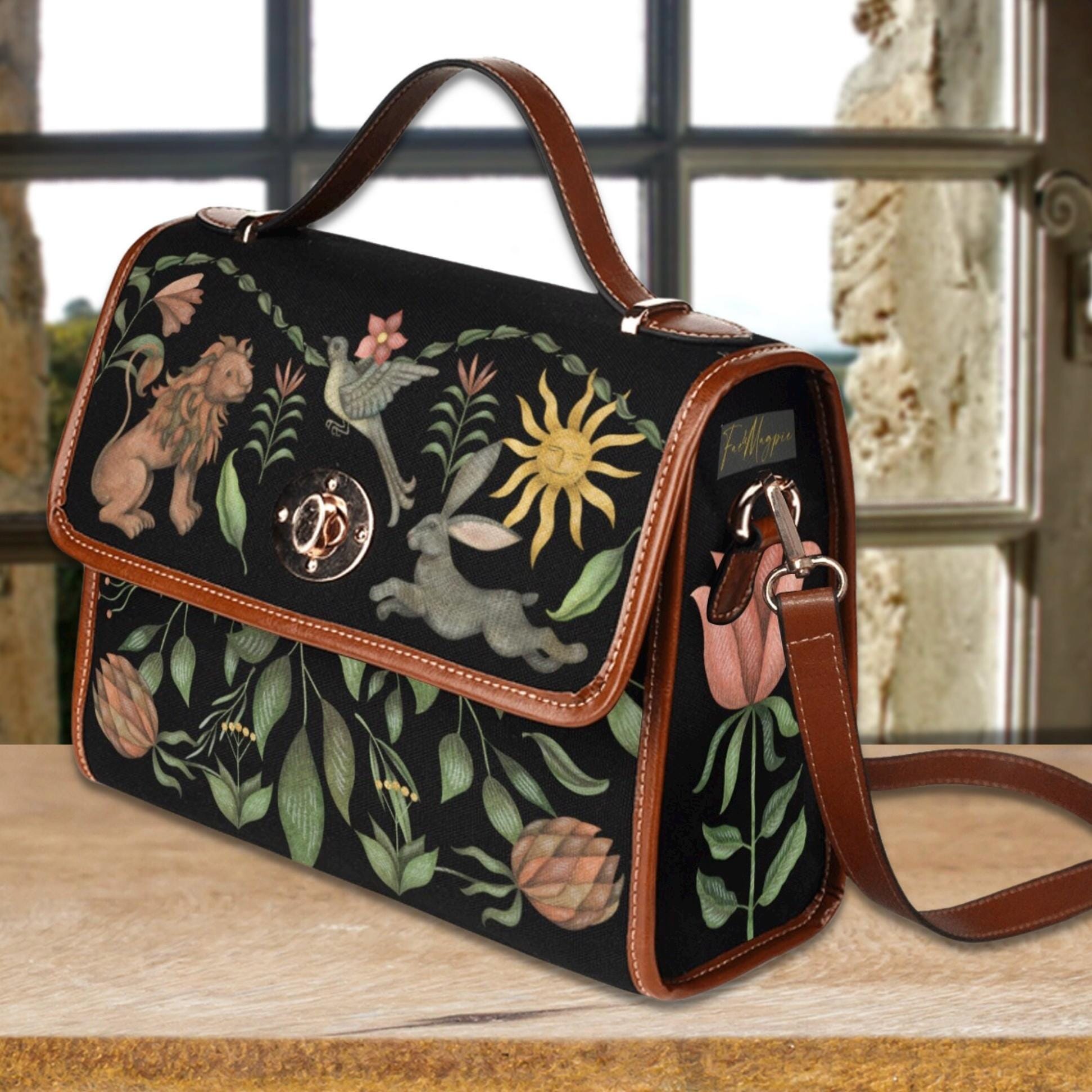 Mystic Animals Satchel Bag