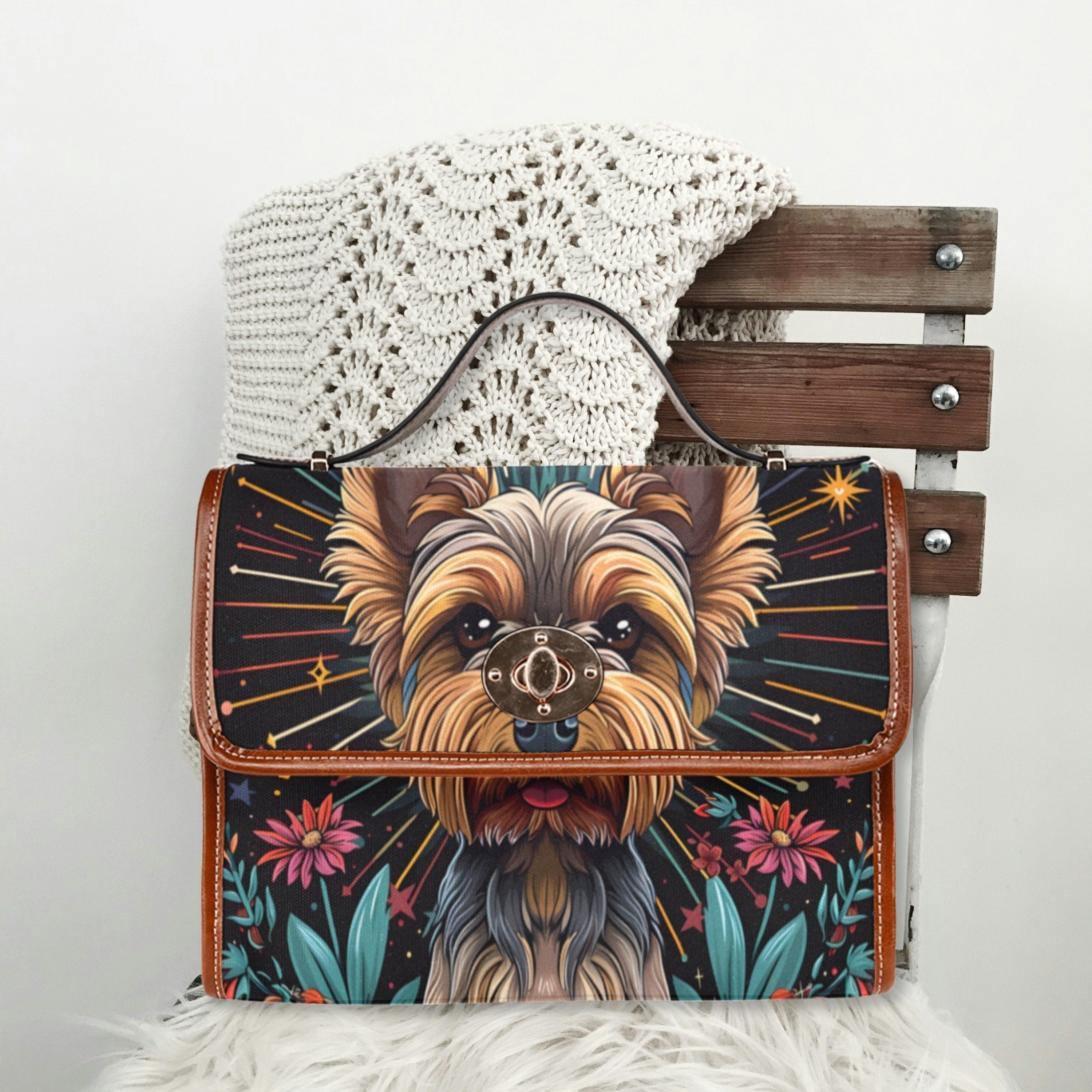 Yorkshire Terrier Satchel Bag