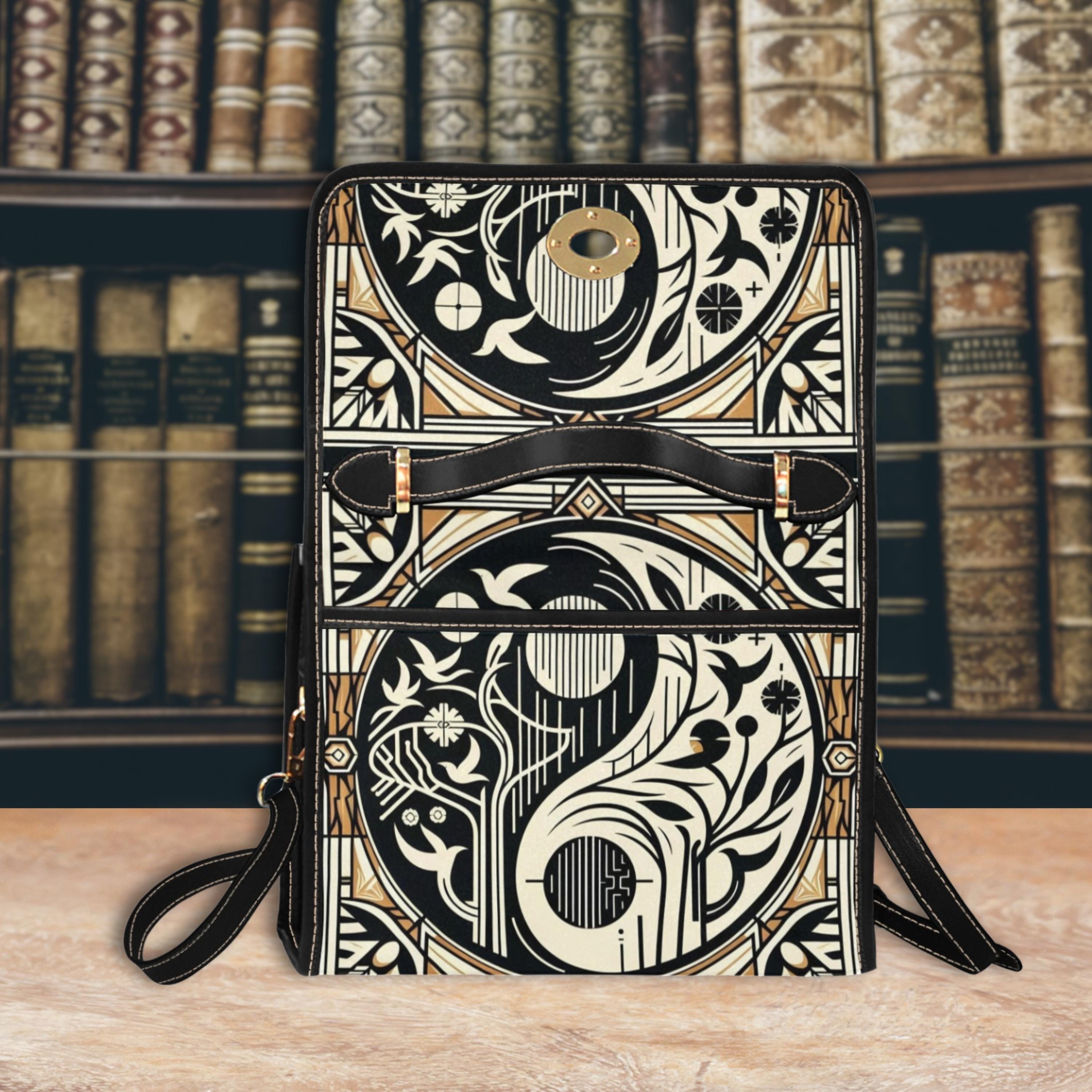 Yin Yang Satchel Bag