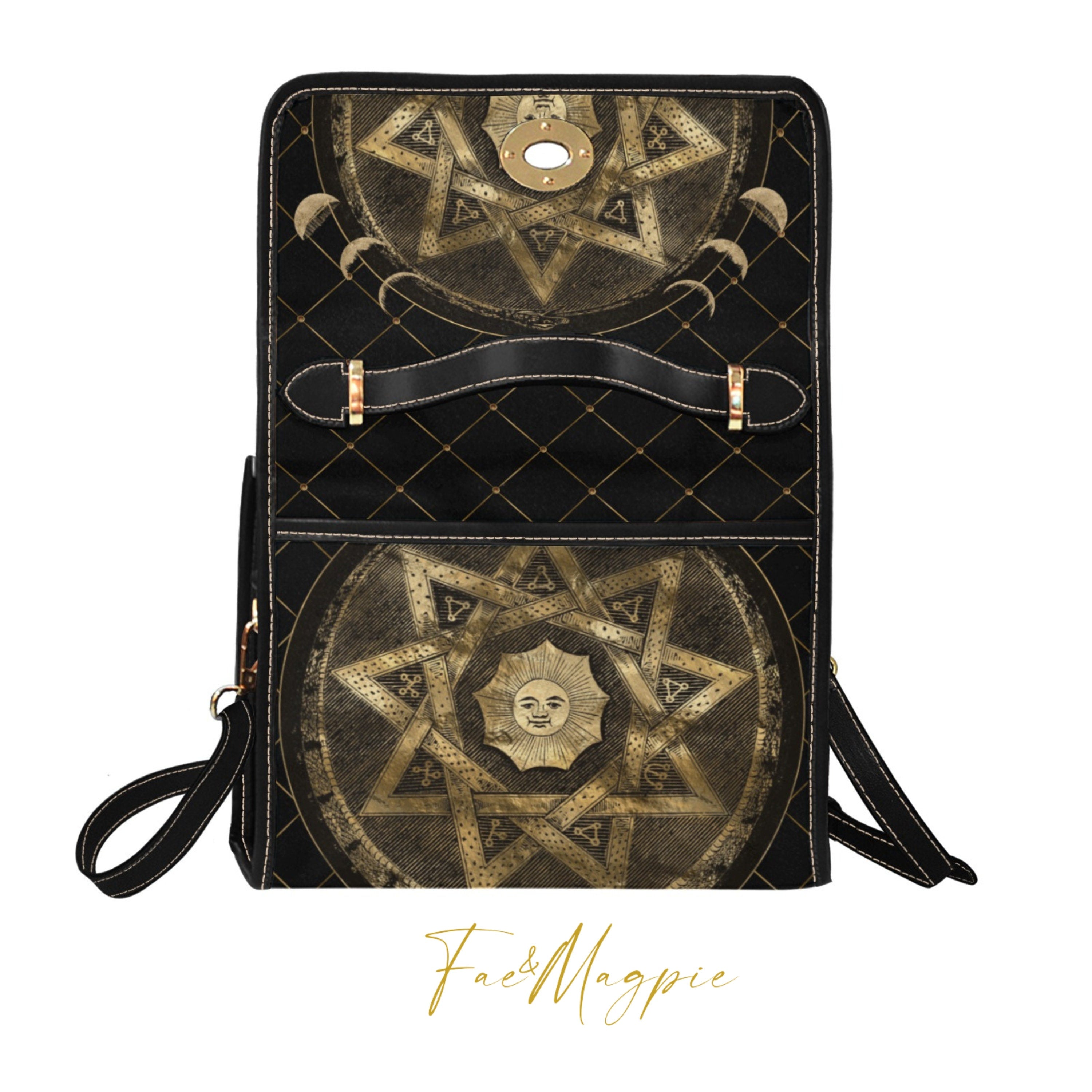 Pentagram Sun Satchel Bag