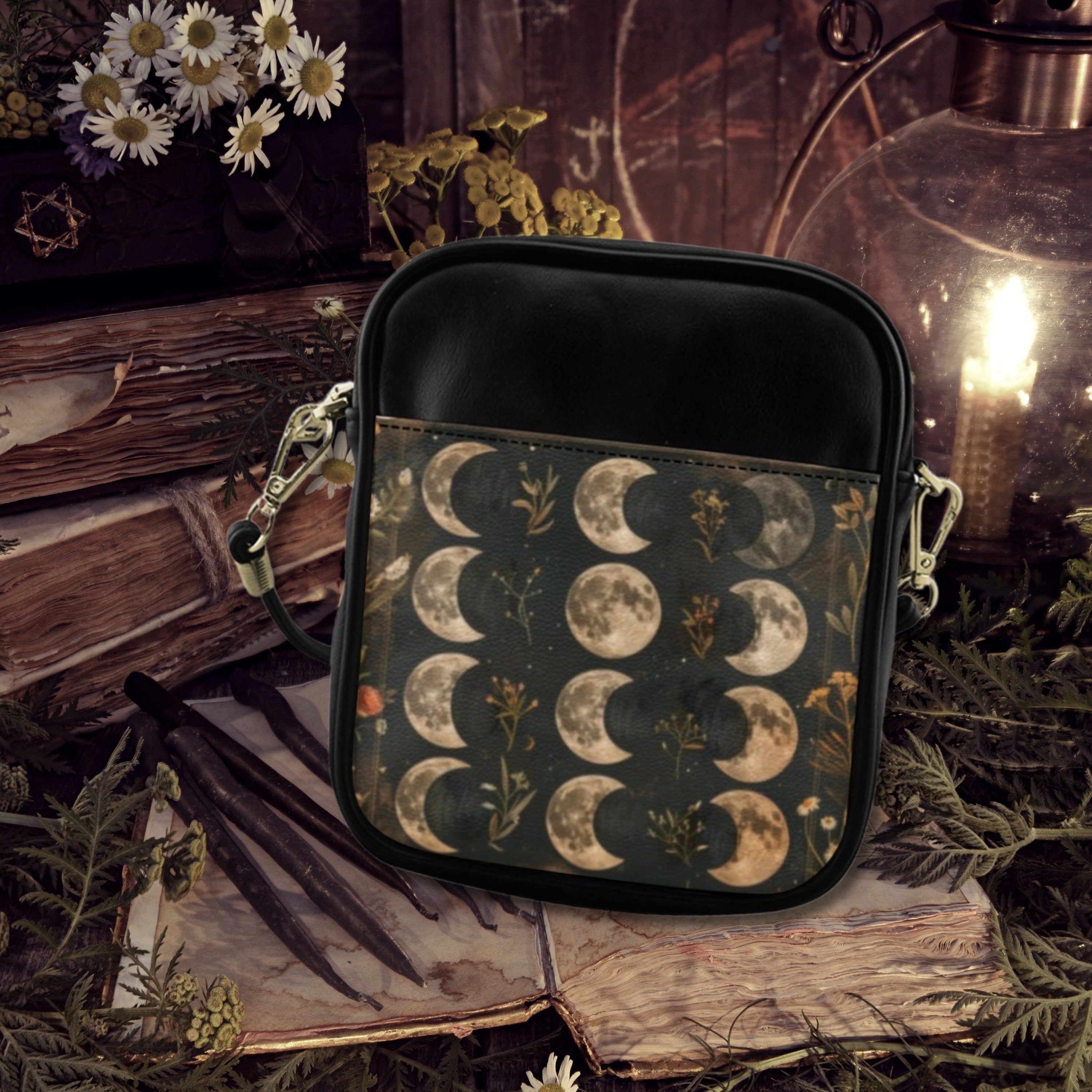 Moon Phase Sling Bag
