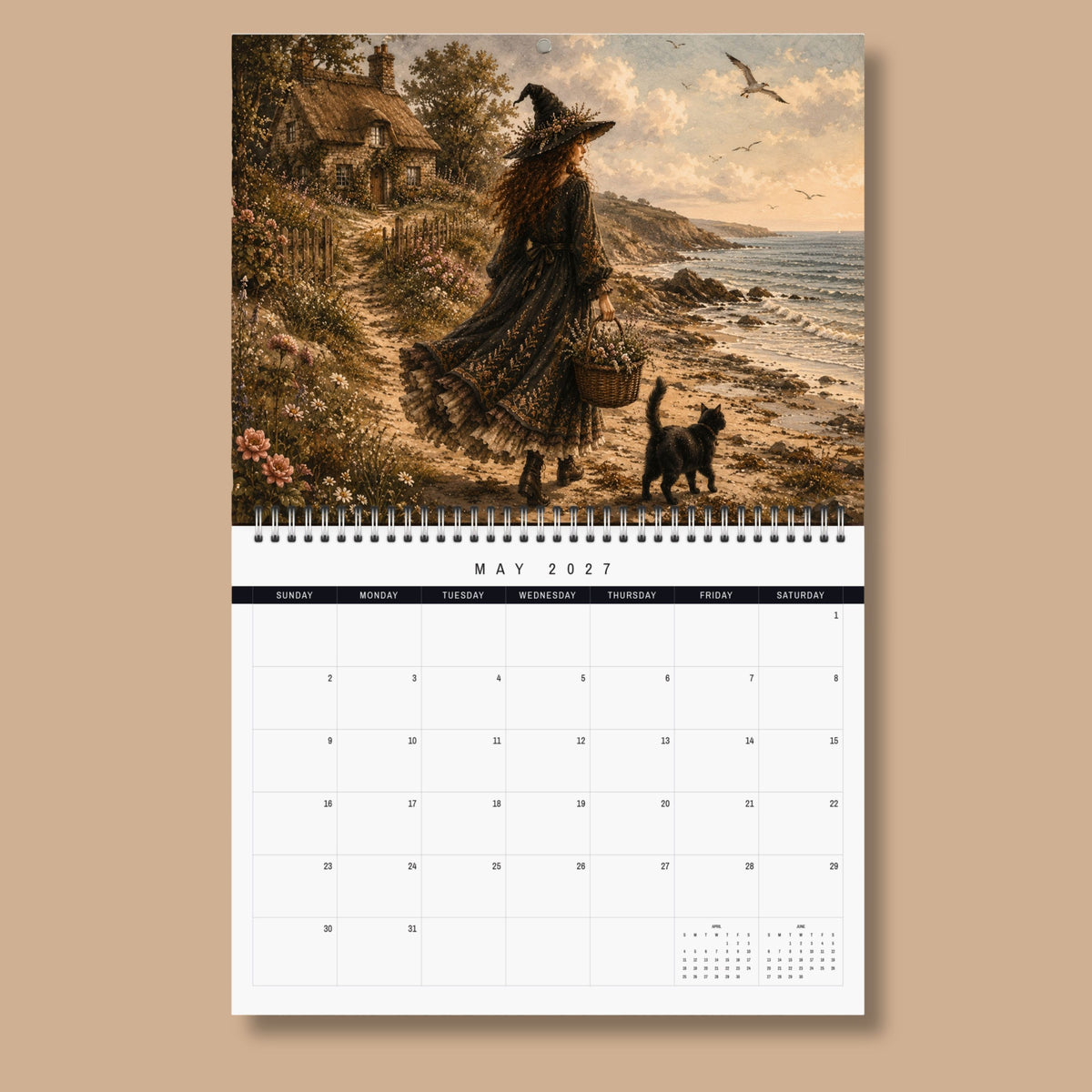 Witches Year Calendar 2027