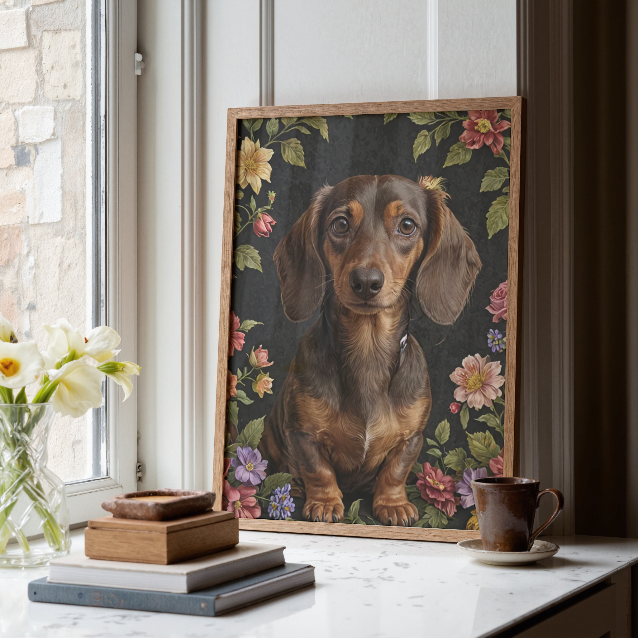 Daschund Art Print