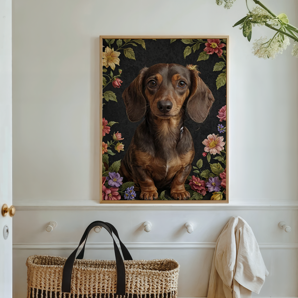 Daschund Art Print