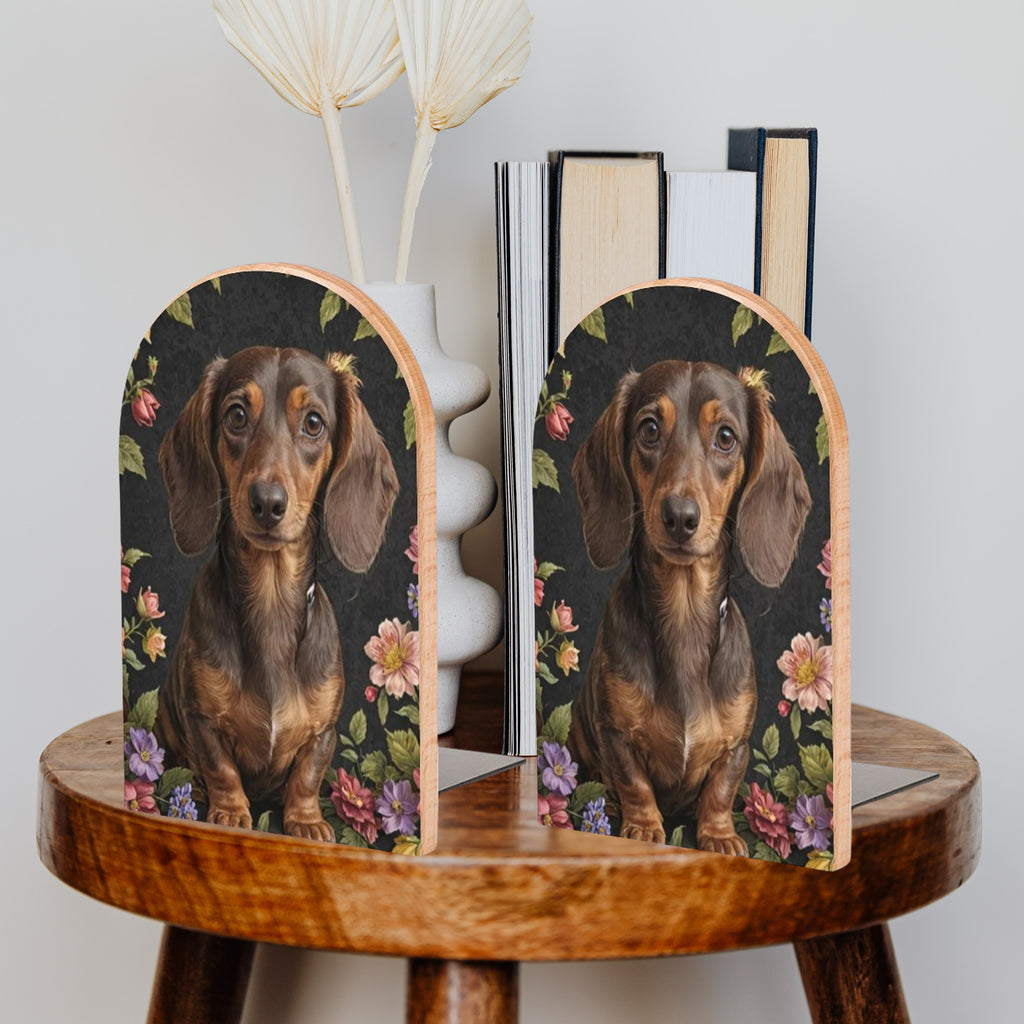 Dachahund Bookends