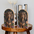 Dachahund Bookends