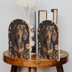 Dachahund Bookends