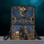 Witchy Black Cat Satchel Bag