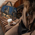 Witchy Black Cat Satchel Bag
