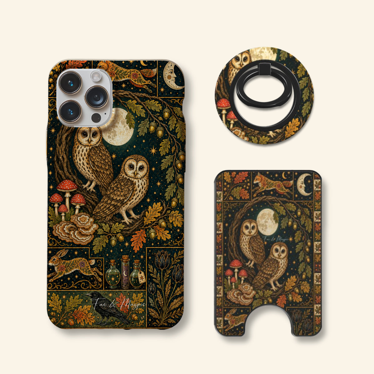 Owl Forest Tough Phone Case (MagSafe)