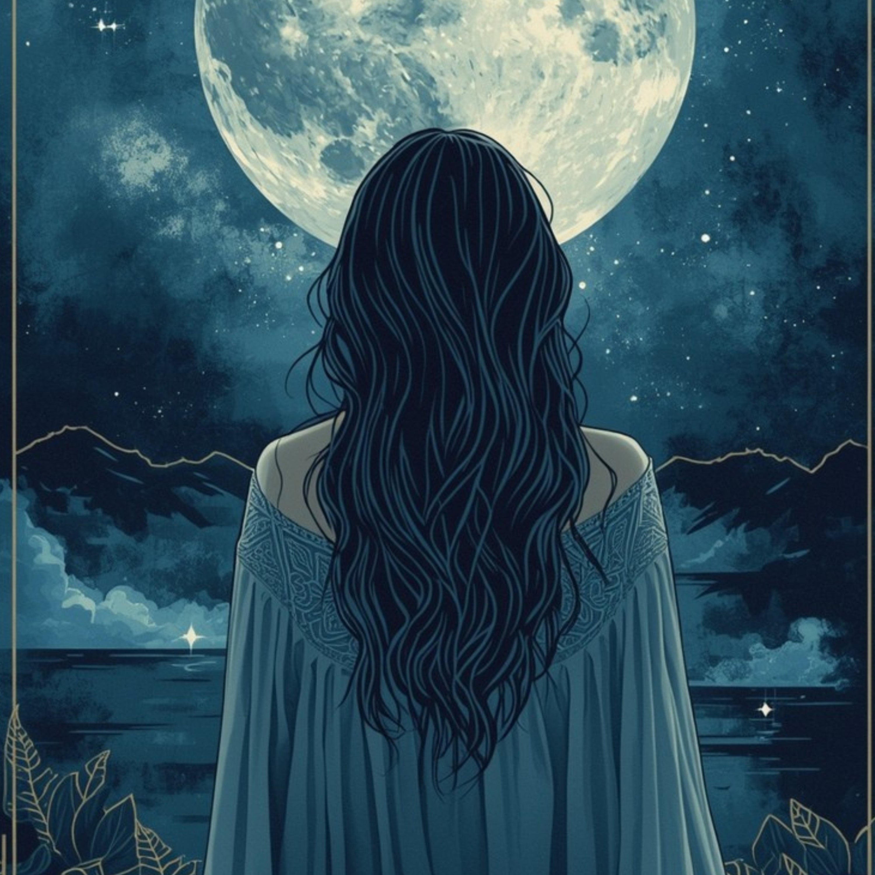 The Moon Art Print