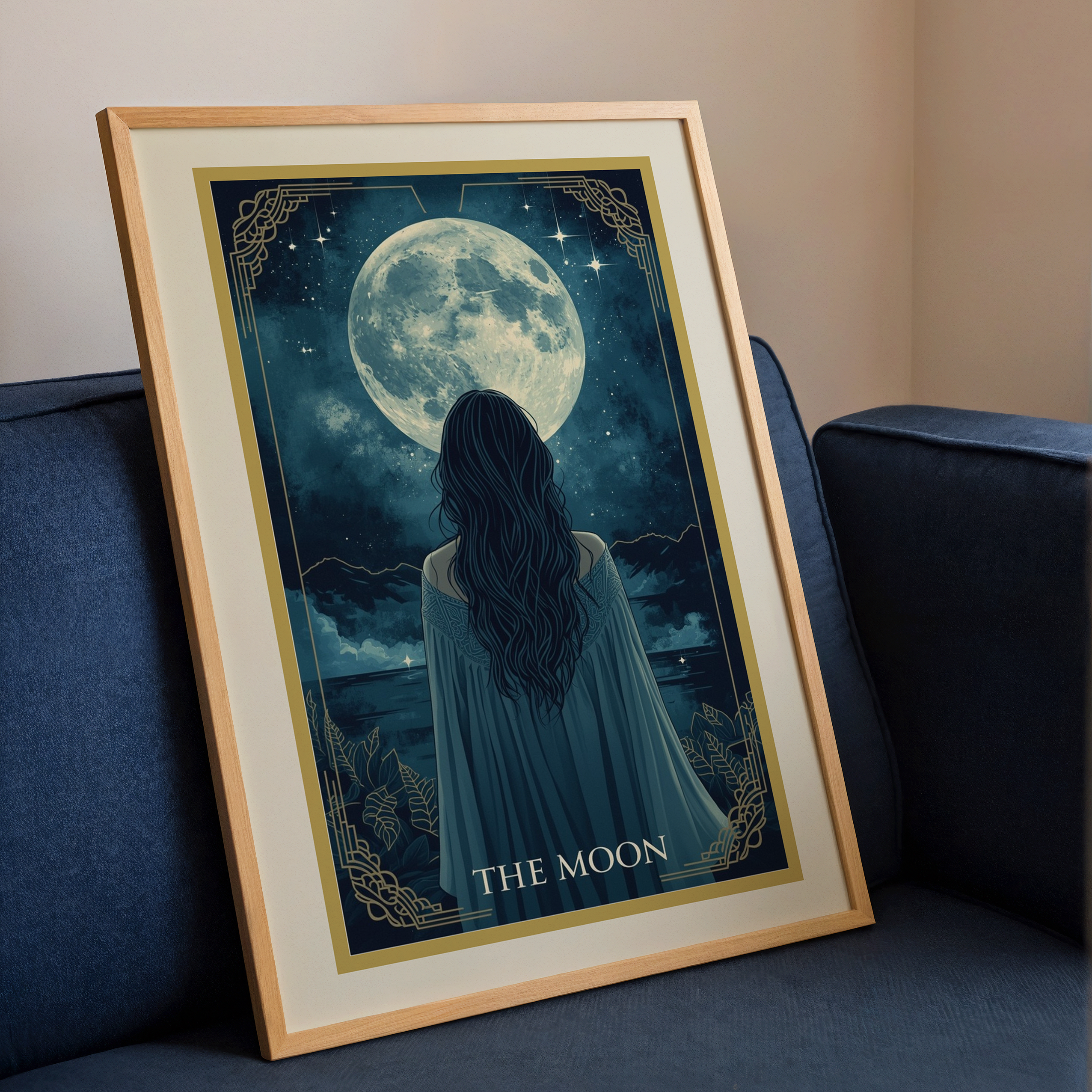 The Moon Art Print
