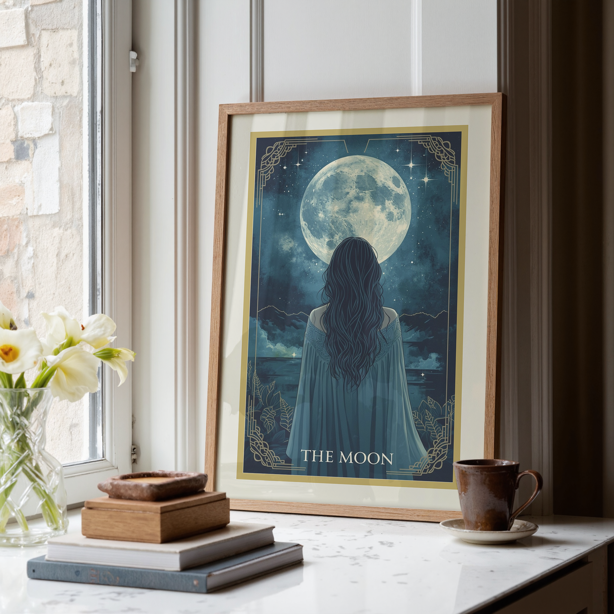 The Moon Art Print
