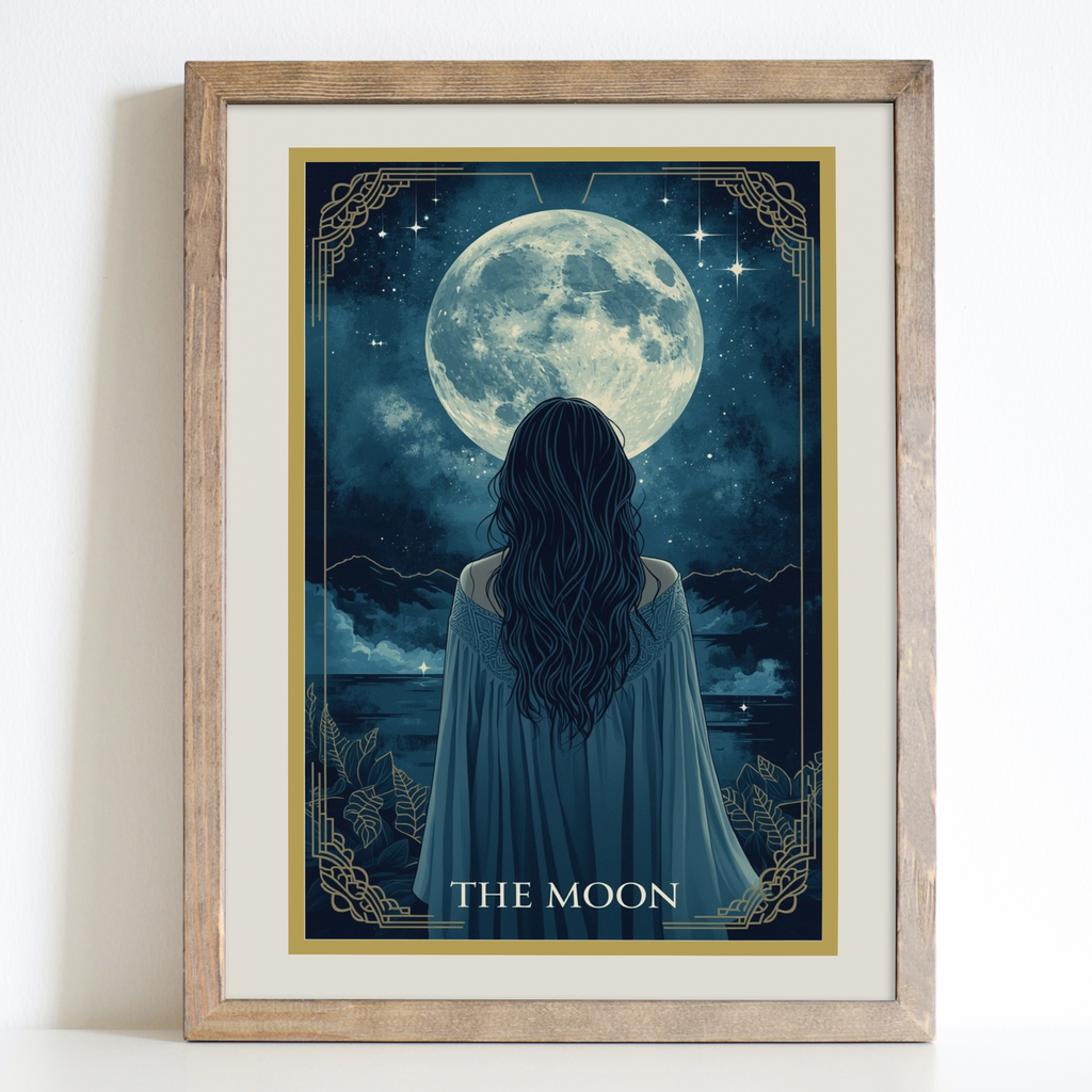 The Moon Art Print
