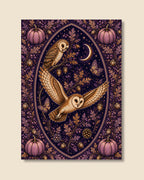 Owls Art Print