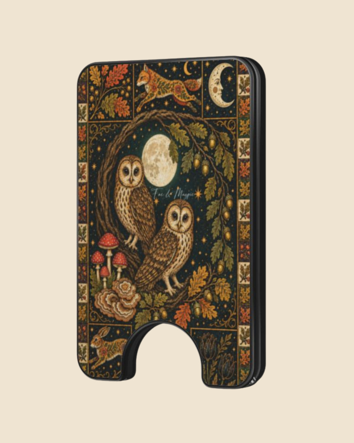 Owl Forest Magnetic wallet