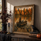 Witches Autumn Art Print