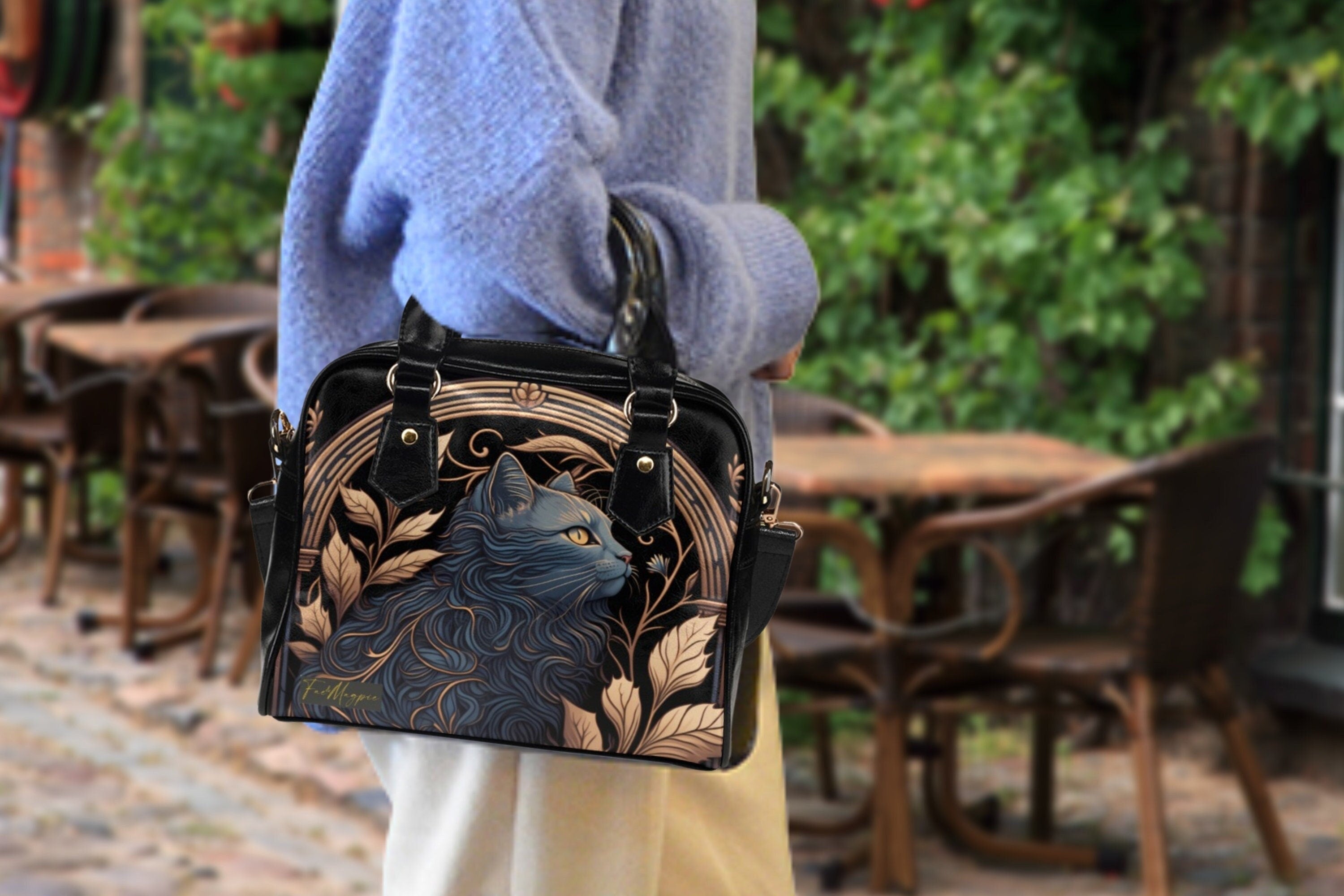 Mystic Cat Bowler Bag