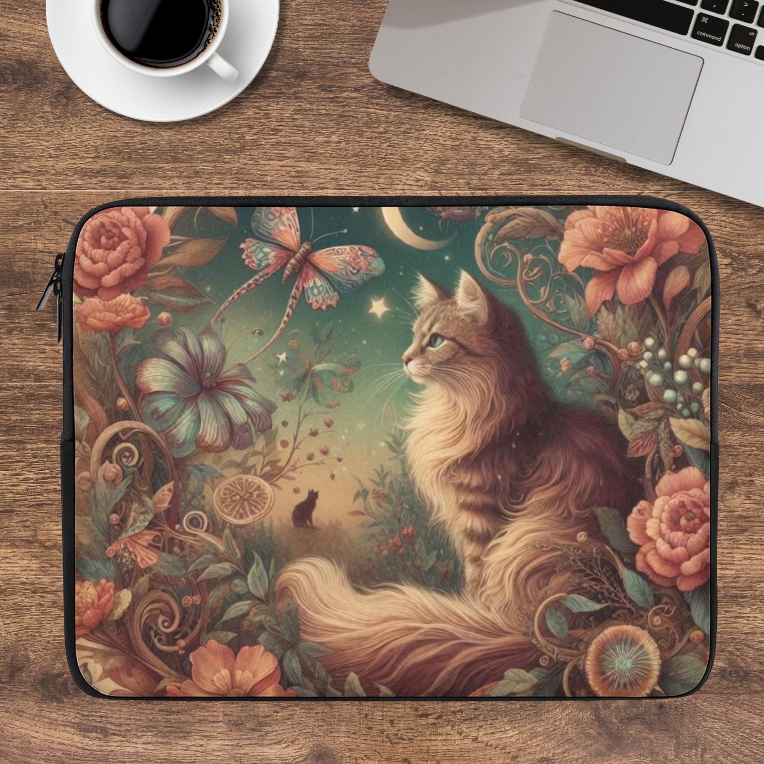 Fantasy Cat Laptop Sleeve