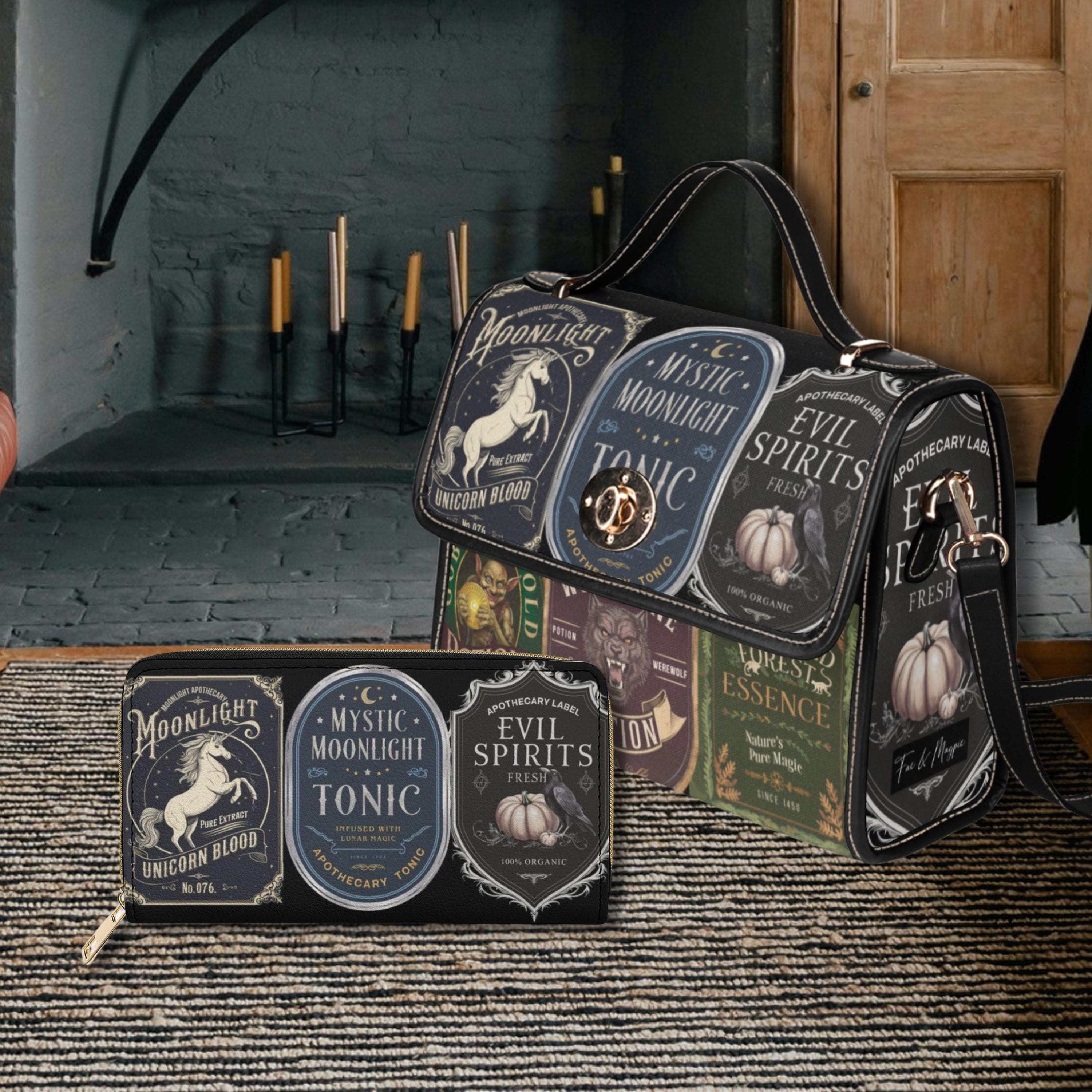 Witchy Potions Satchel Bag