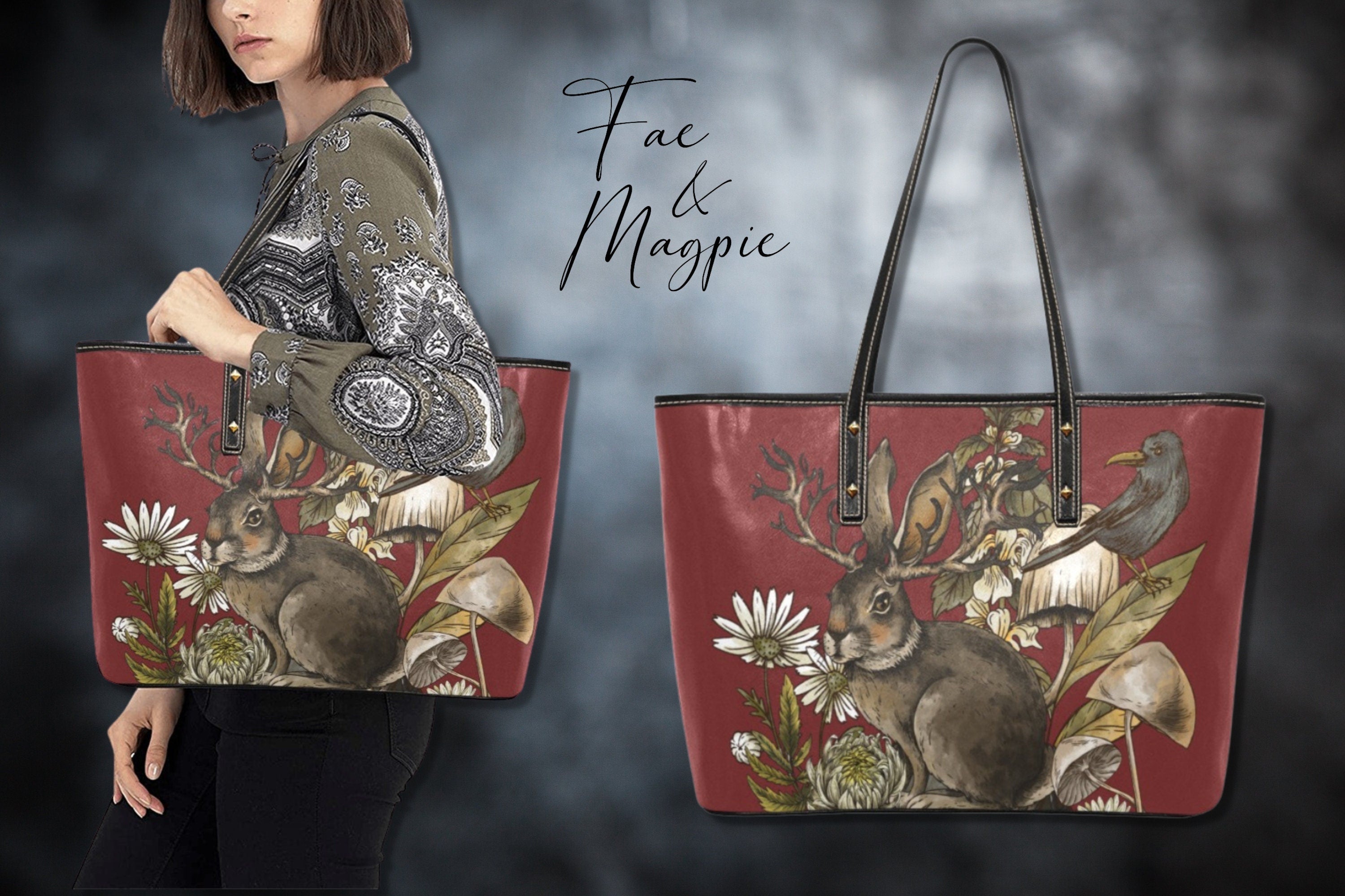 Forest Hare Shoulder Bag